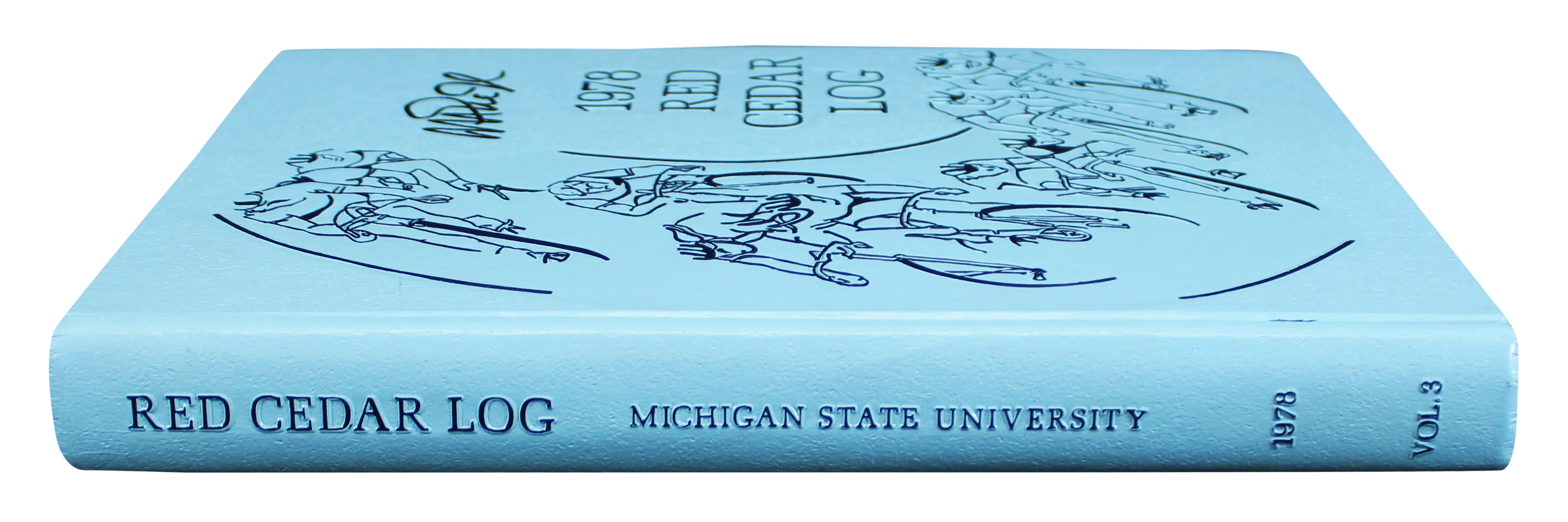 Lakers Magic Johnson 2x Signed 1978 Michigan State Yearbook BAS Wit #3W326954 - Image 9