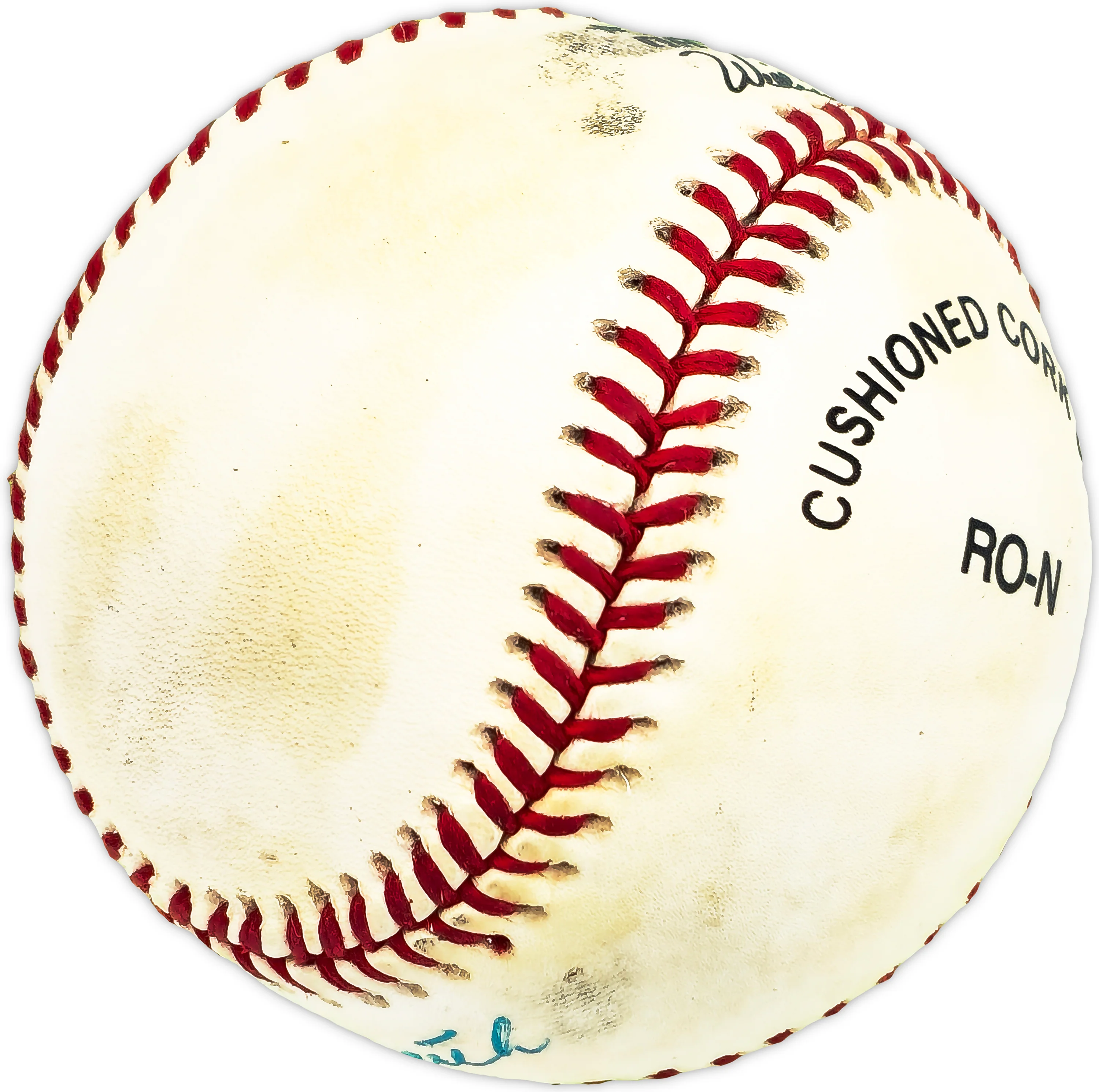 Larry Bearnarth Autographed Official NL Baseball Mets, Expos Beckett BAS QR #BM17800 - Image 3