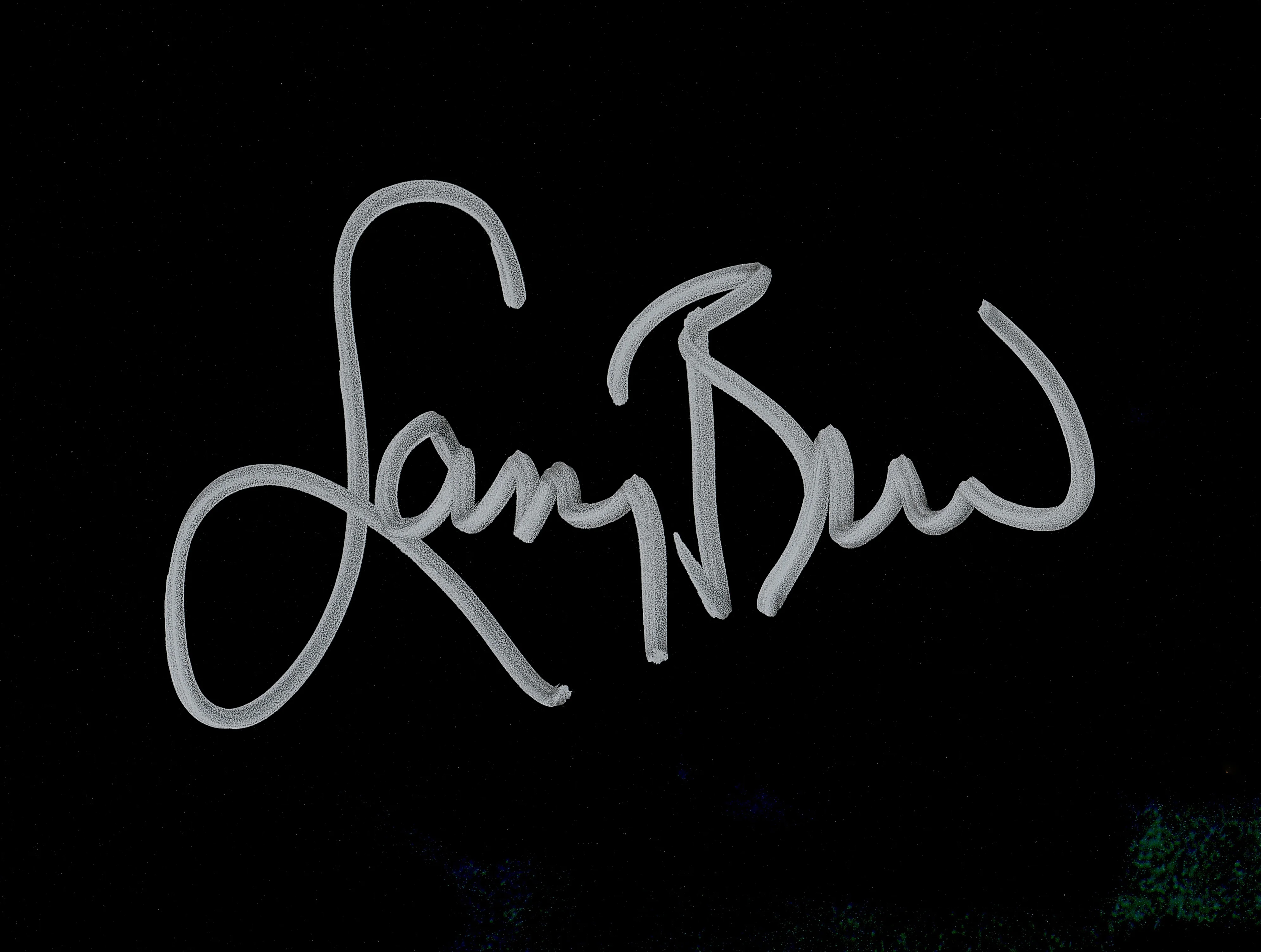 Larry Bird Autographed 16x20 Photo Boston Celtics JSA Stock #230032 - Image 2