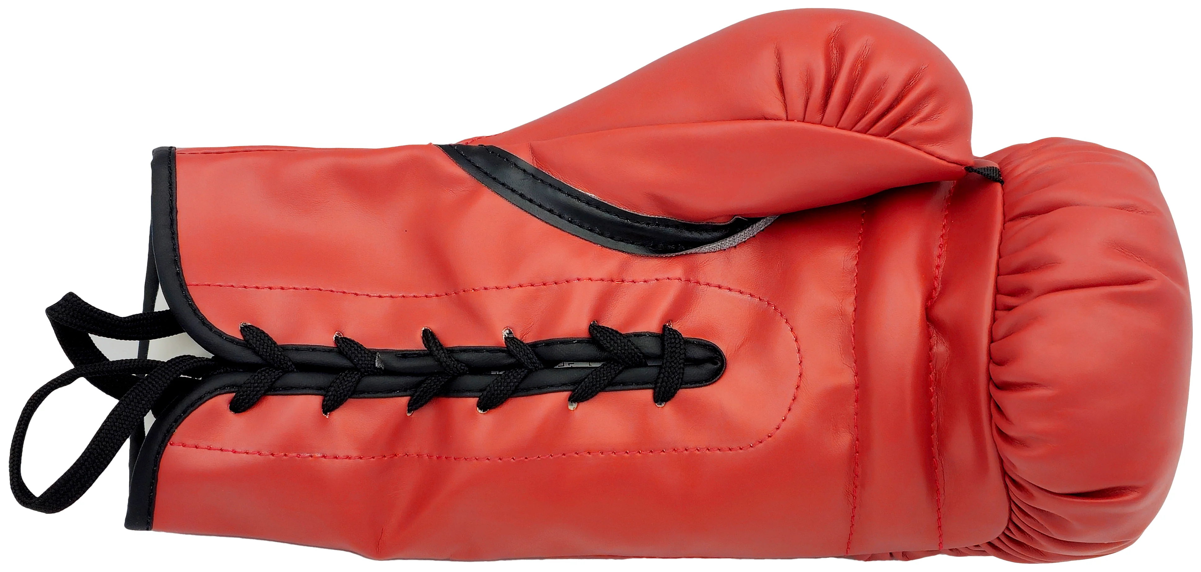 Larry Holmes Autographed Red Everlast Boxing Glove LH JSA Stock #227960 - Image 4