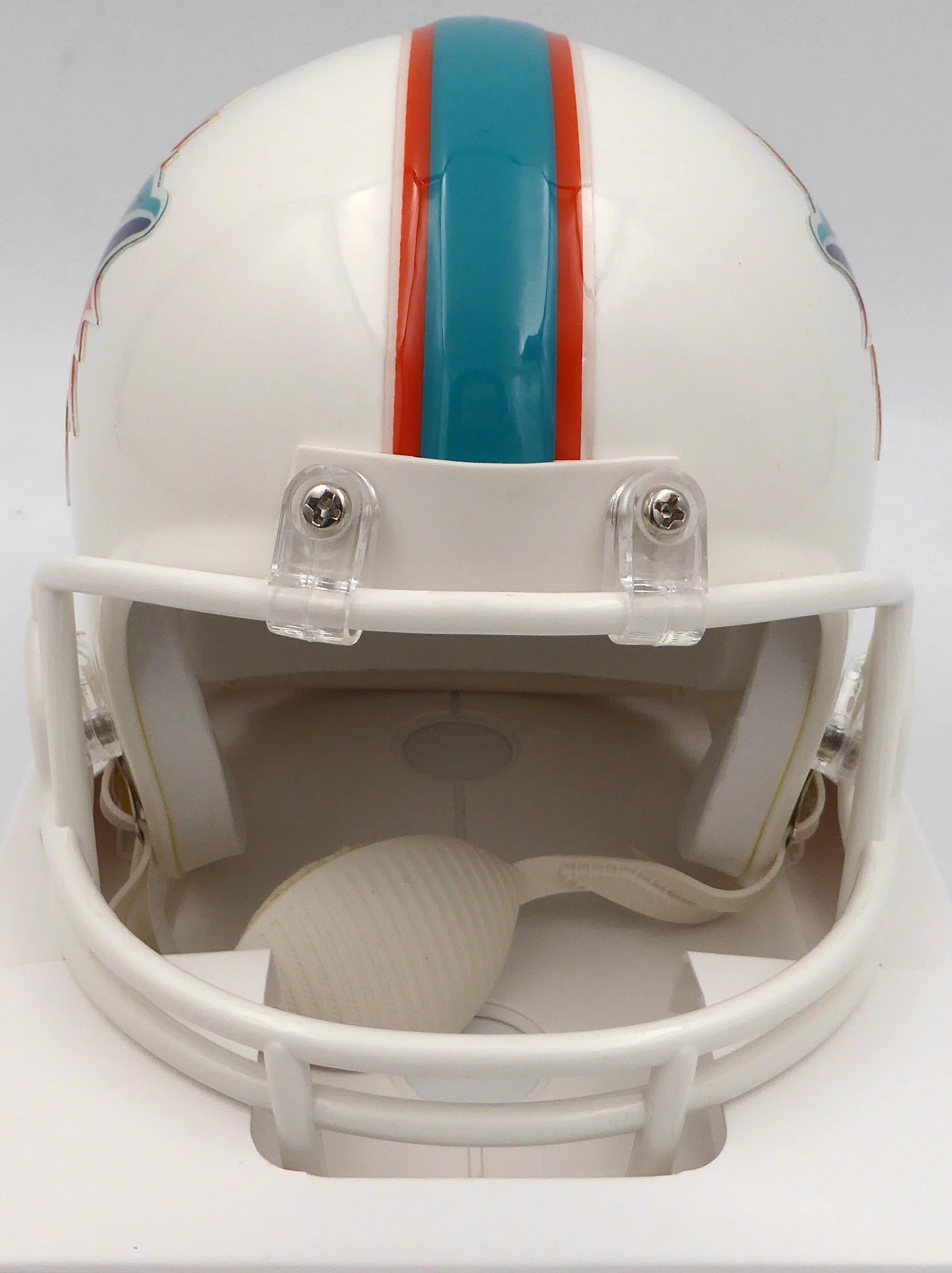 Larry Little Autographed Miami Dolphins Mini Helmet TriStar Holo #7880506 - Image 3