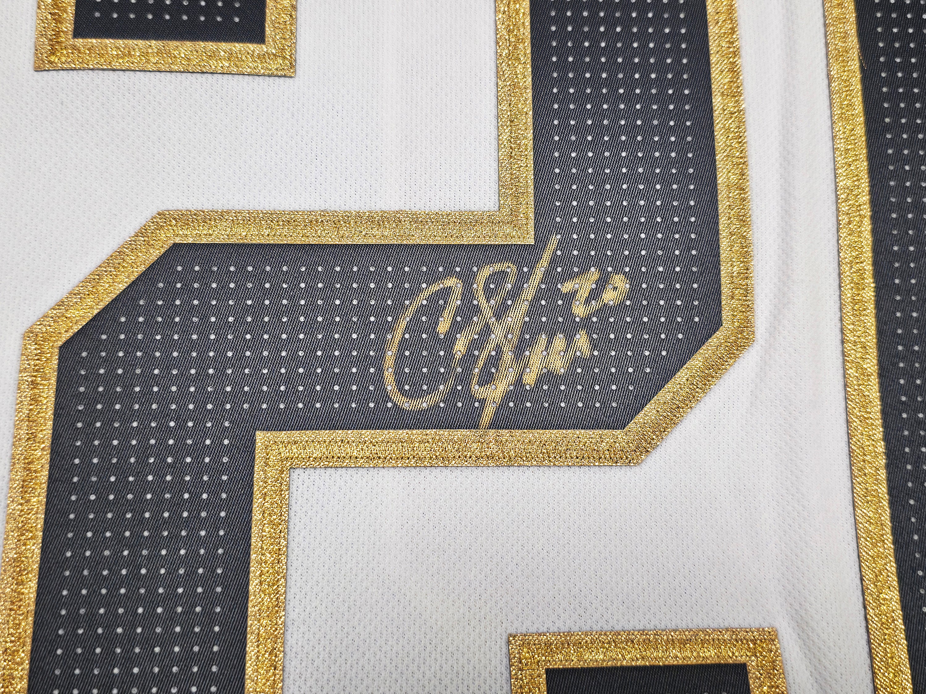 Las Vegas Golden Knights Chandler Stephenson Autographed White Adidas Authentic Climalite 2023 Stanley Cup Jersey Size 56 Fanatics Holo Stock #256997 - Image 3