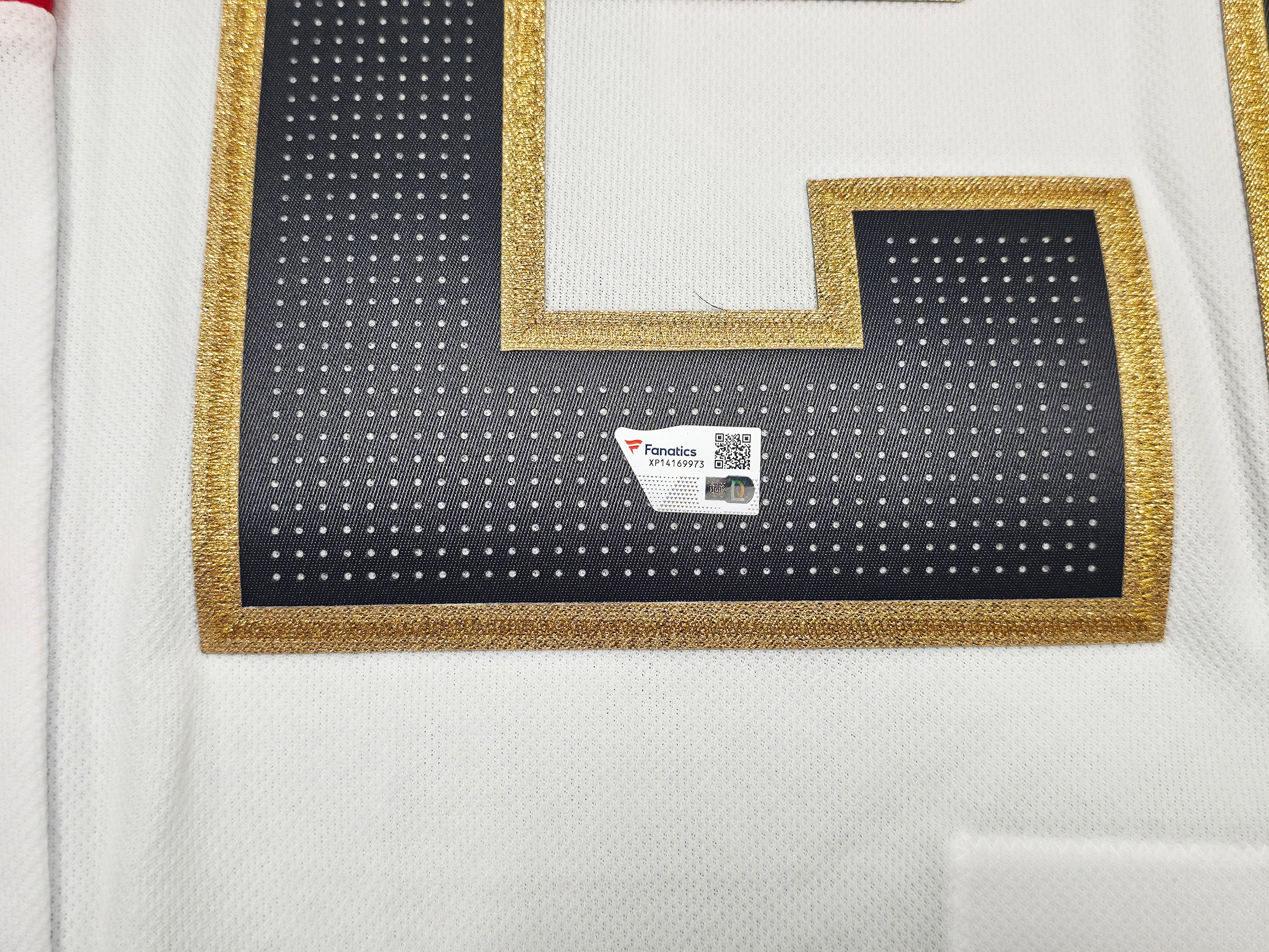 Las Vegas Golden Knights Chandler Stephenson Autographed White Adidas Authentic Climalite 2023 Stanley Cup Jersey Size 56 Fanatics Holo Stock #256997 - Image 4