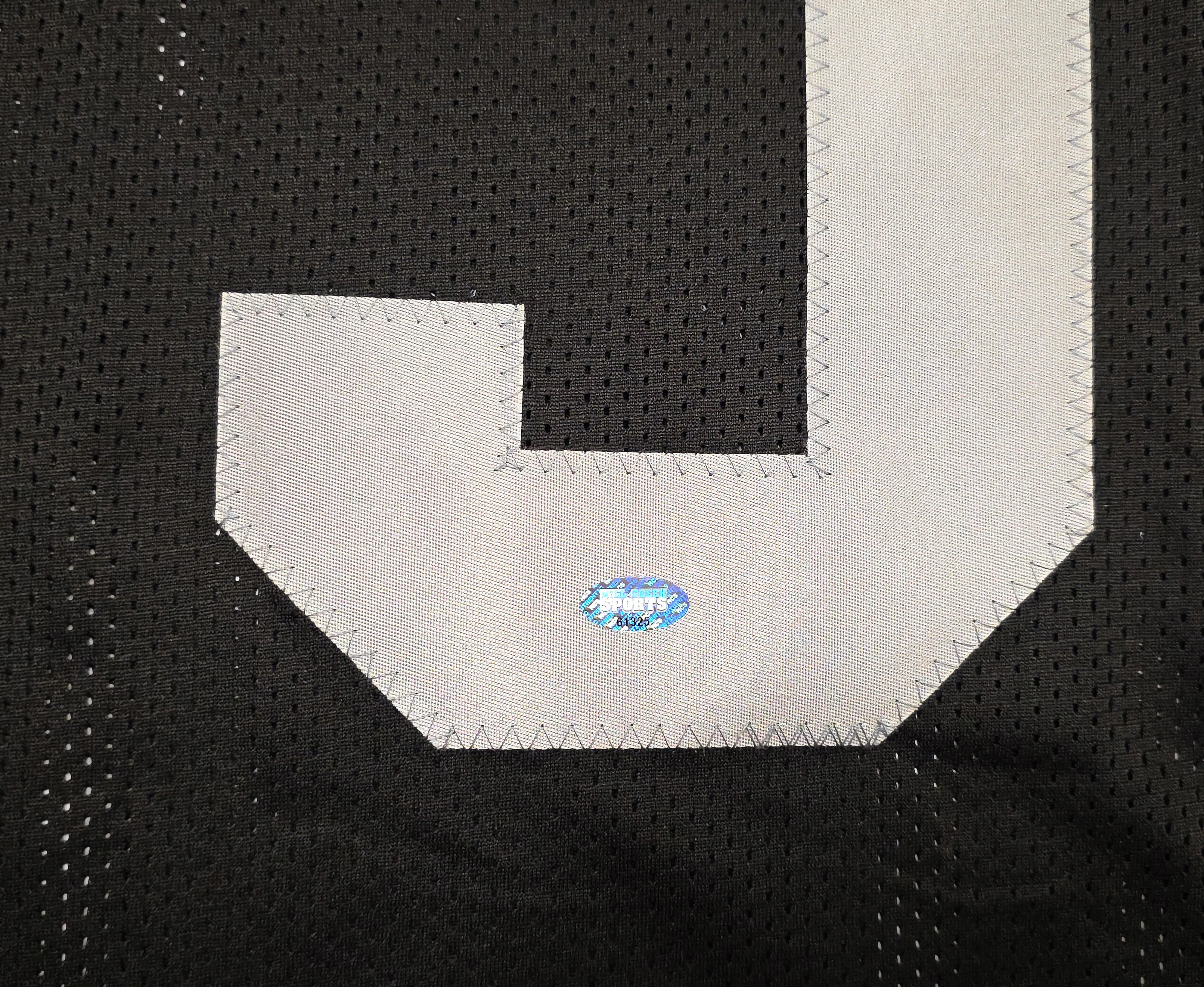 Las Vegas Raiders Bruce Irvin Autographed Black Jersey MCS Holo Stock #257840 - Image 4