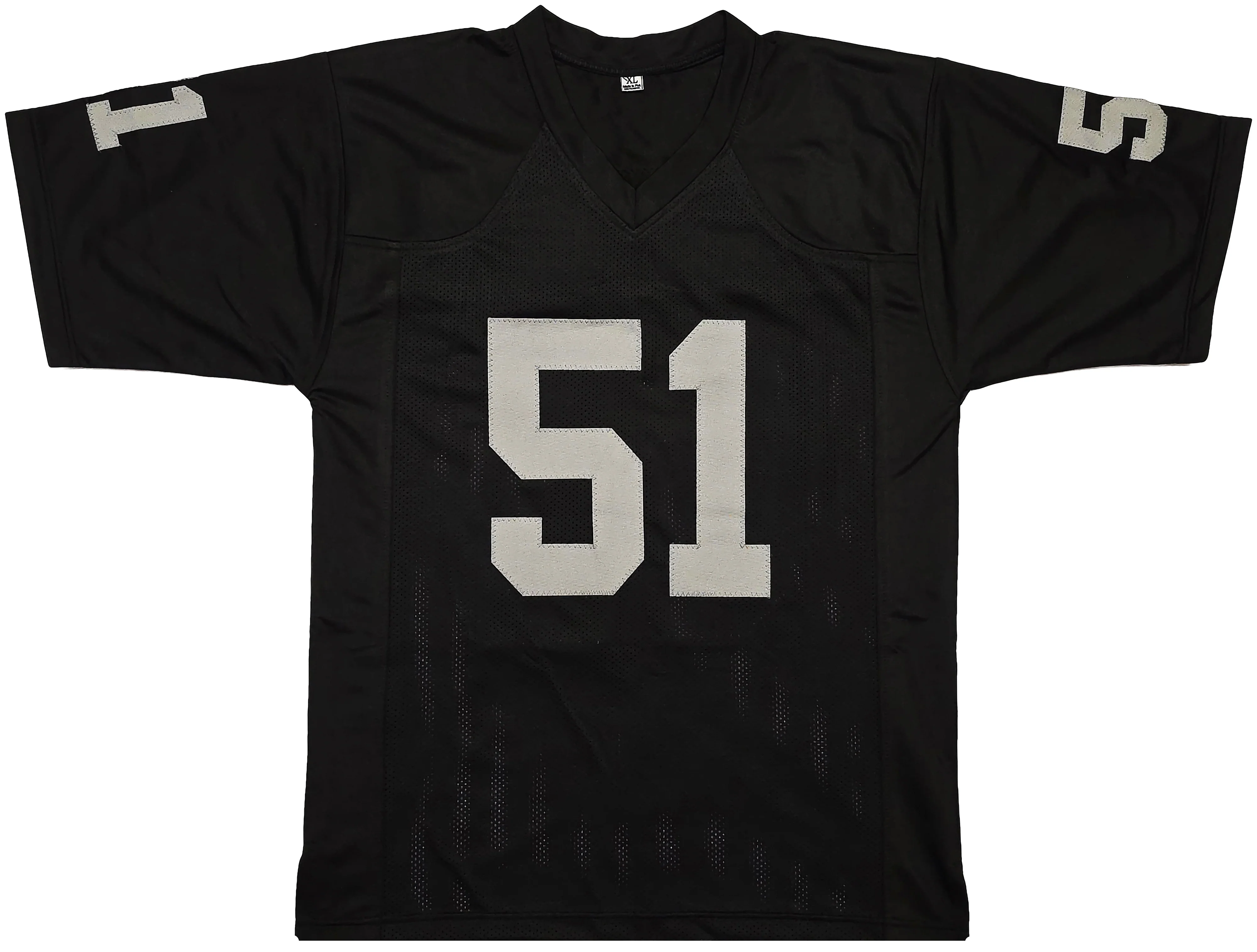 Las Vegas Raiders Bruce Irvin Autographed Black Jersey MCS Holo Stock #257840 - Image 5