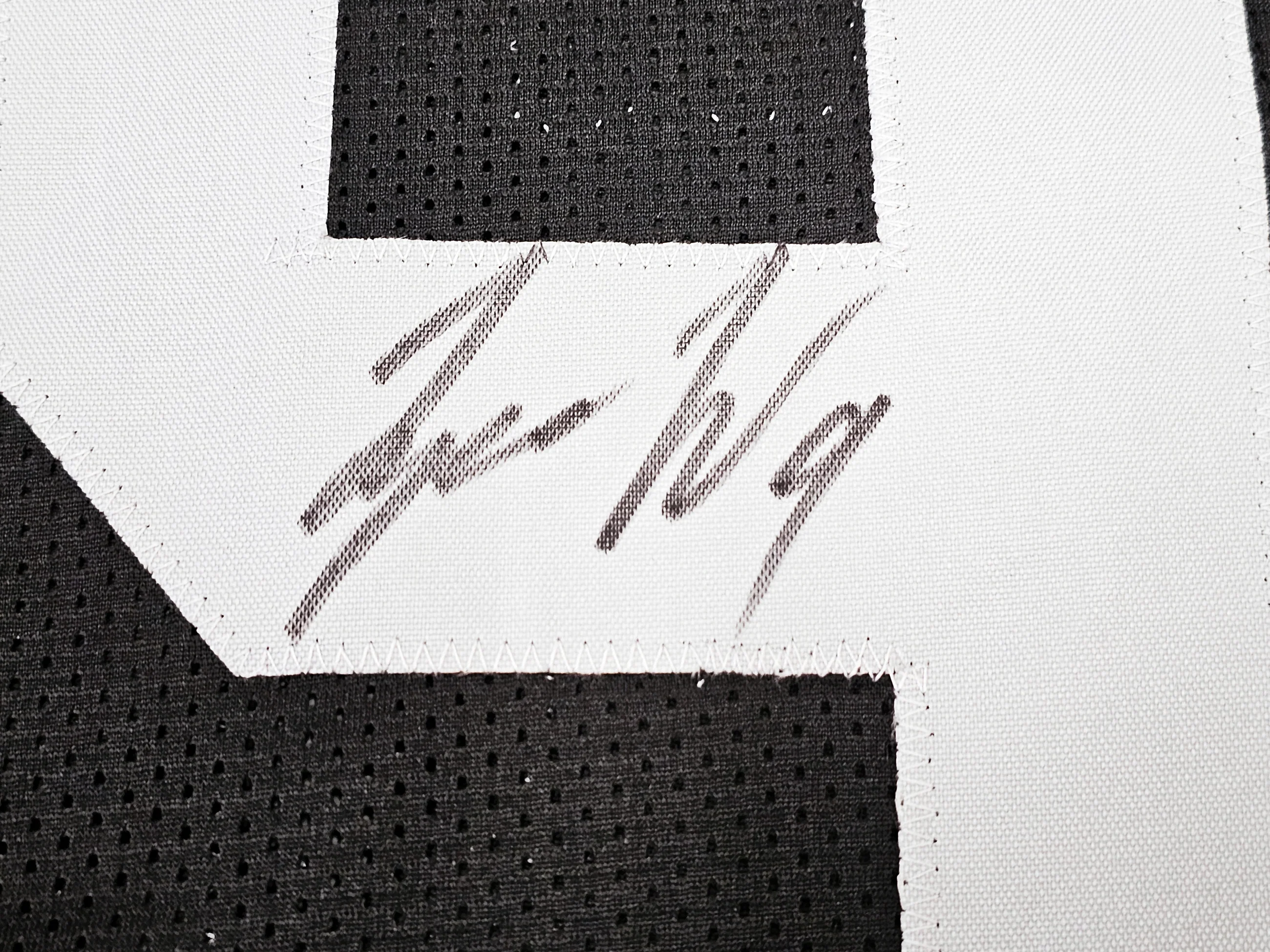 Las Vegas Raiders Tyree Wilson Autographed Black Jersey Beckett BAS Witness Stock #217964 - Image 4