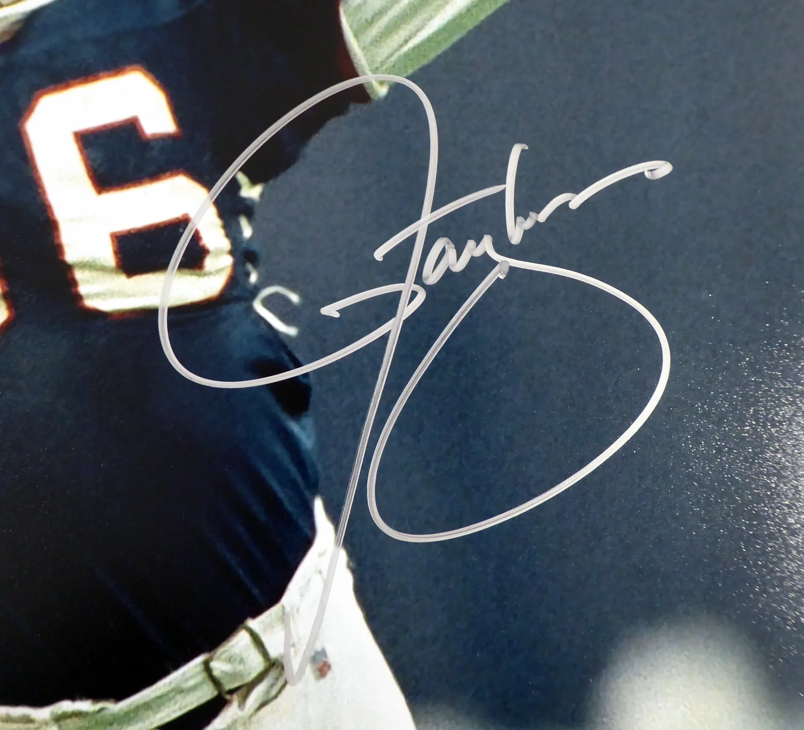 Lawrence Taylor Autographed 16x20 Photo New York Giants Beckett BAS Stock #177682 - Image 2