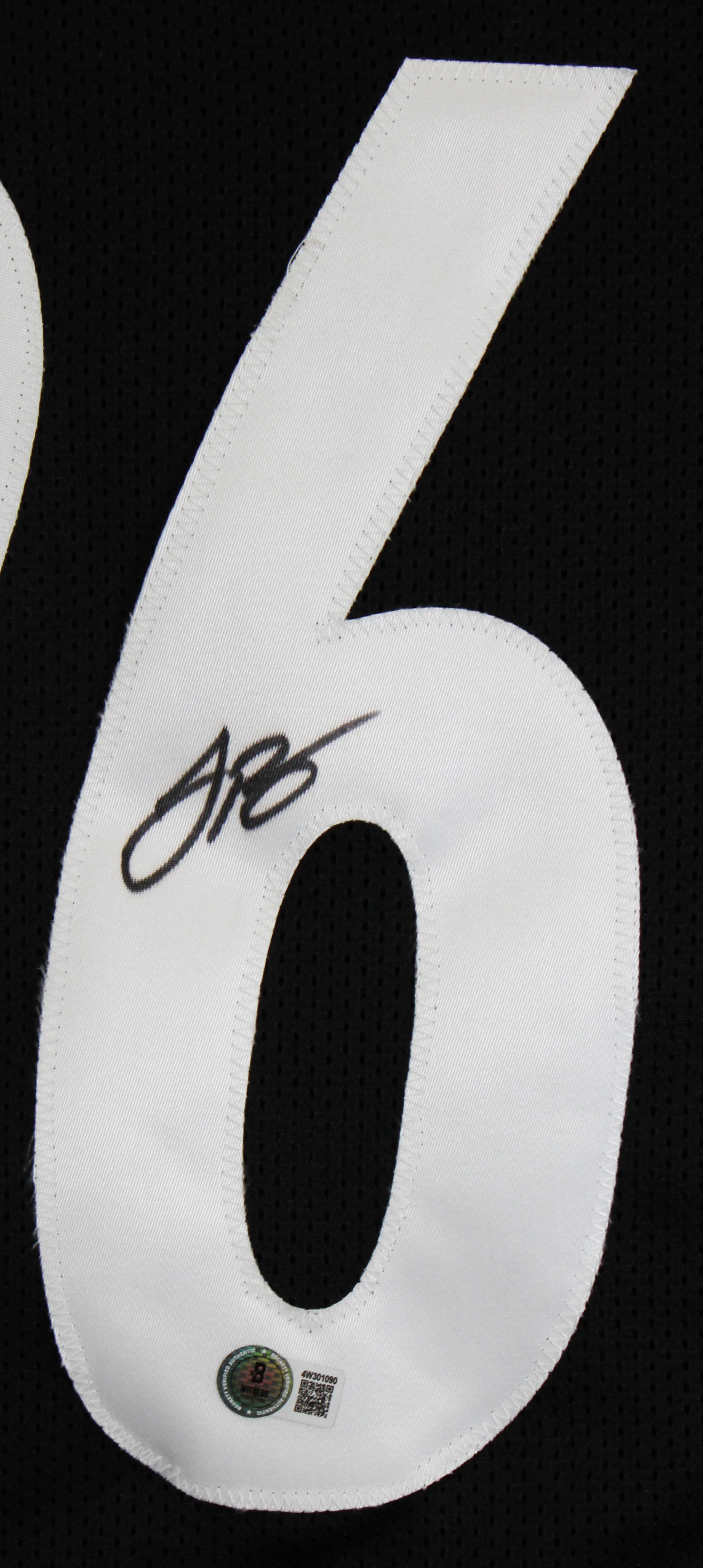 Le'Veon Bell Authentic Signed Black Pro Style Jersey Autographed BAS Witnessed - Image 3