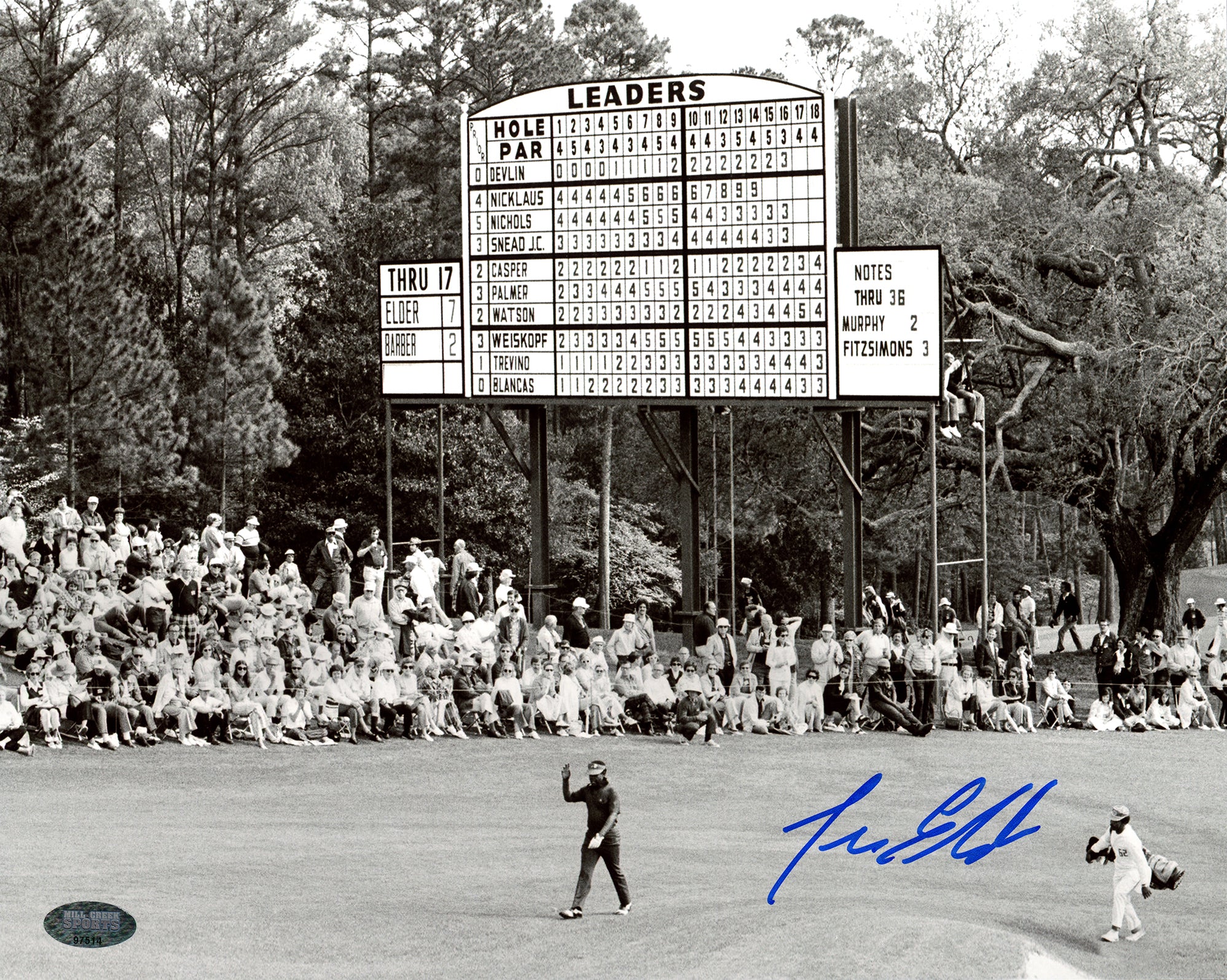 Lee Elder Autographed 8x10 Photo MCS Holo Stock #197232