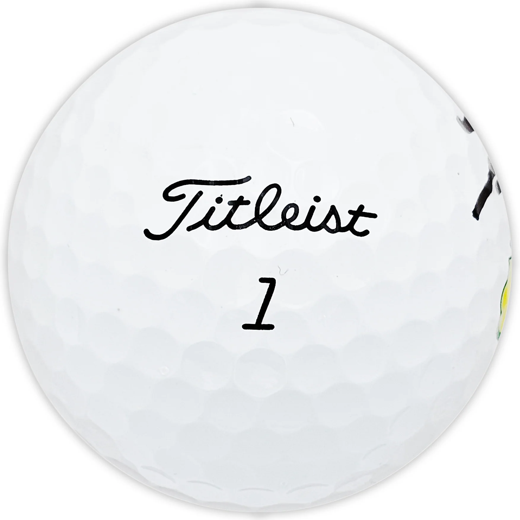 Lee Elder Autographed Titleist Masters Logo Pro V1 Golf Ball Stock #220715 - Image 5
