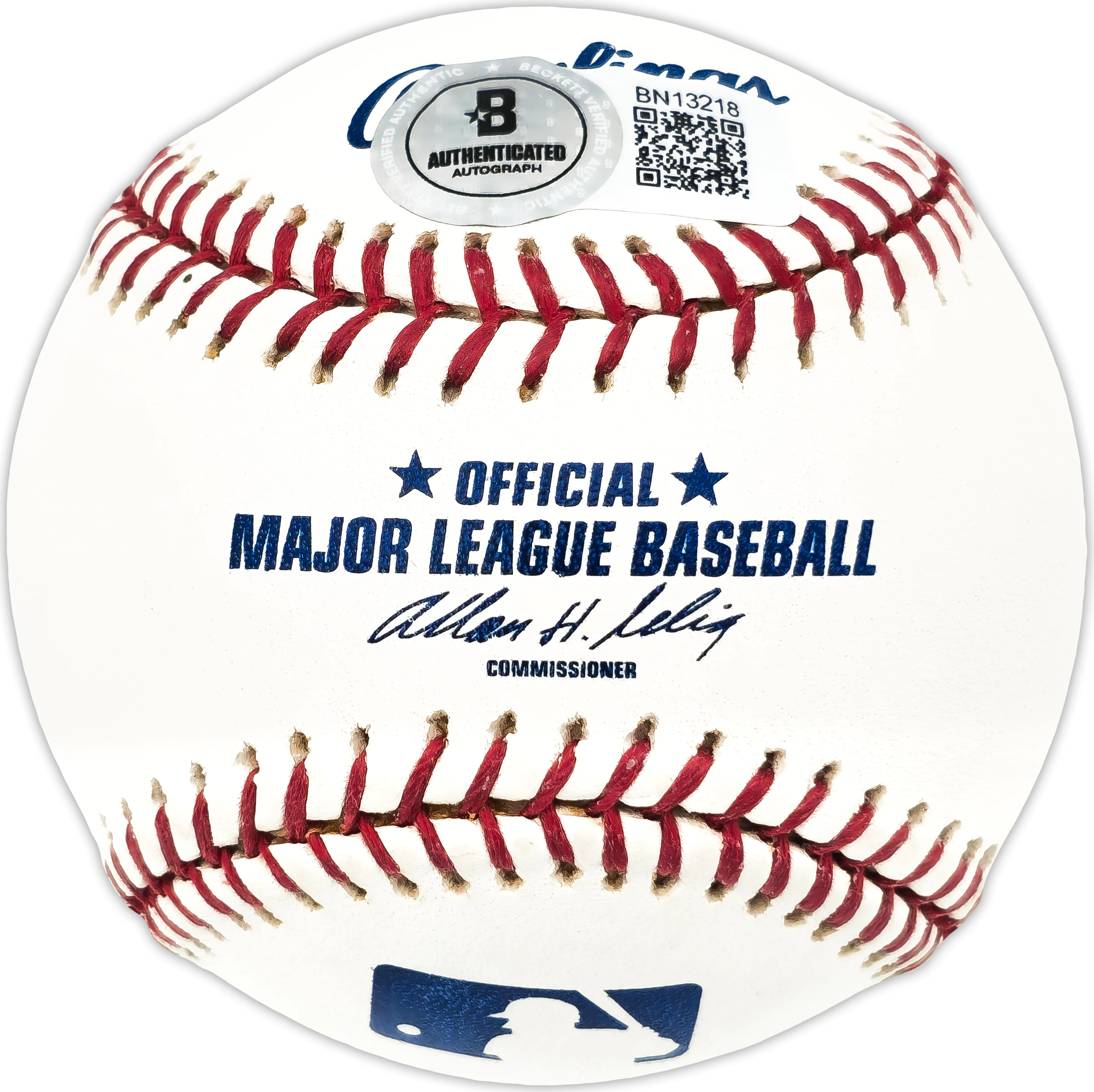 Lee Griffeth Autographed Official MLB Baseball Phil. A's Beckett BAS QR #BN13218 - Image 2