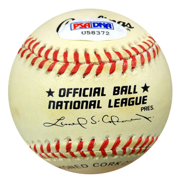 Lee Pfund Autographed Official NL Baseball Brooklyn Dodgers PSA/DNA #U58372 - Image 2