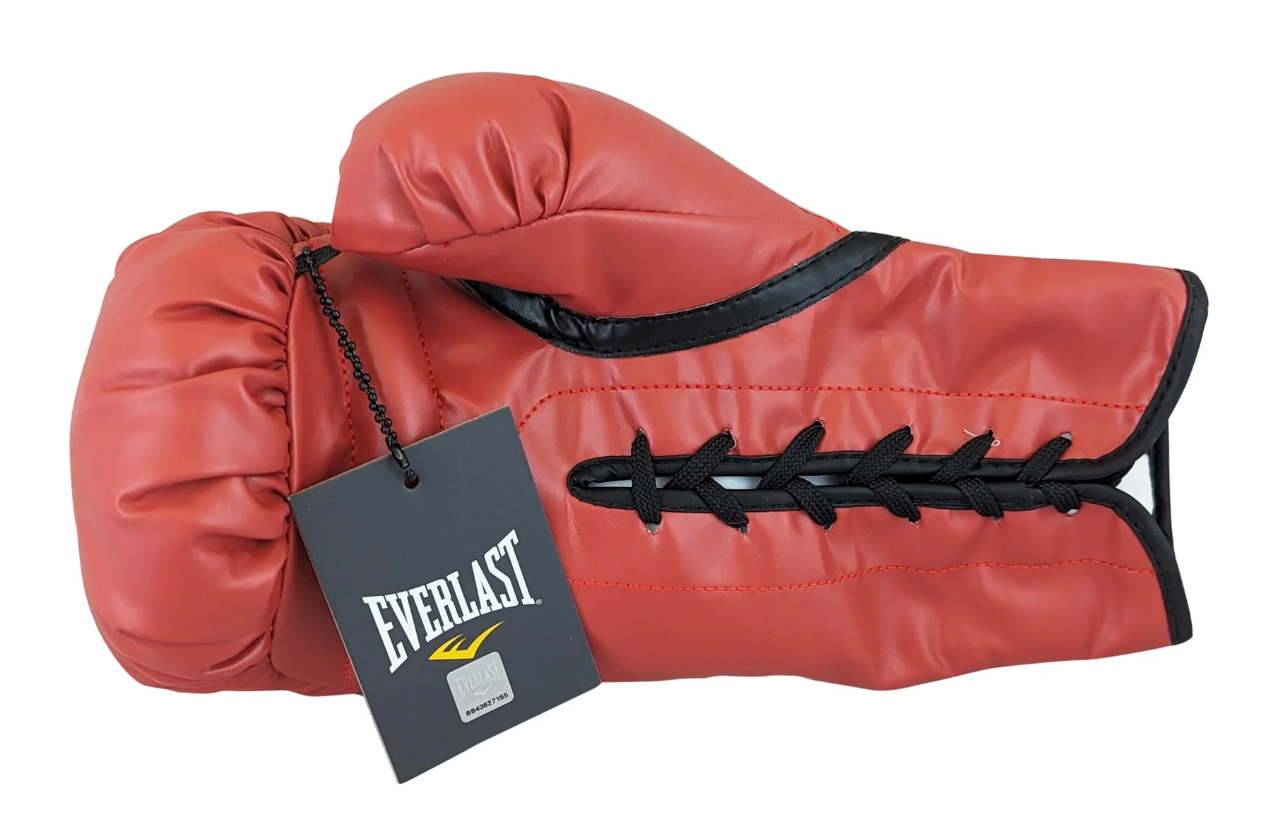 Lennox Lewis Authentic Signed Red Right Hand Everlast Glove W/ Case BAS Witness - Image 4