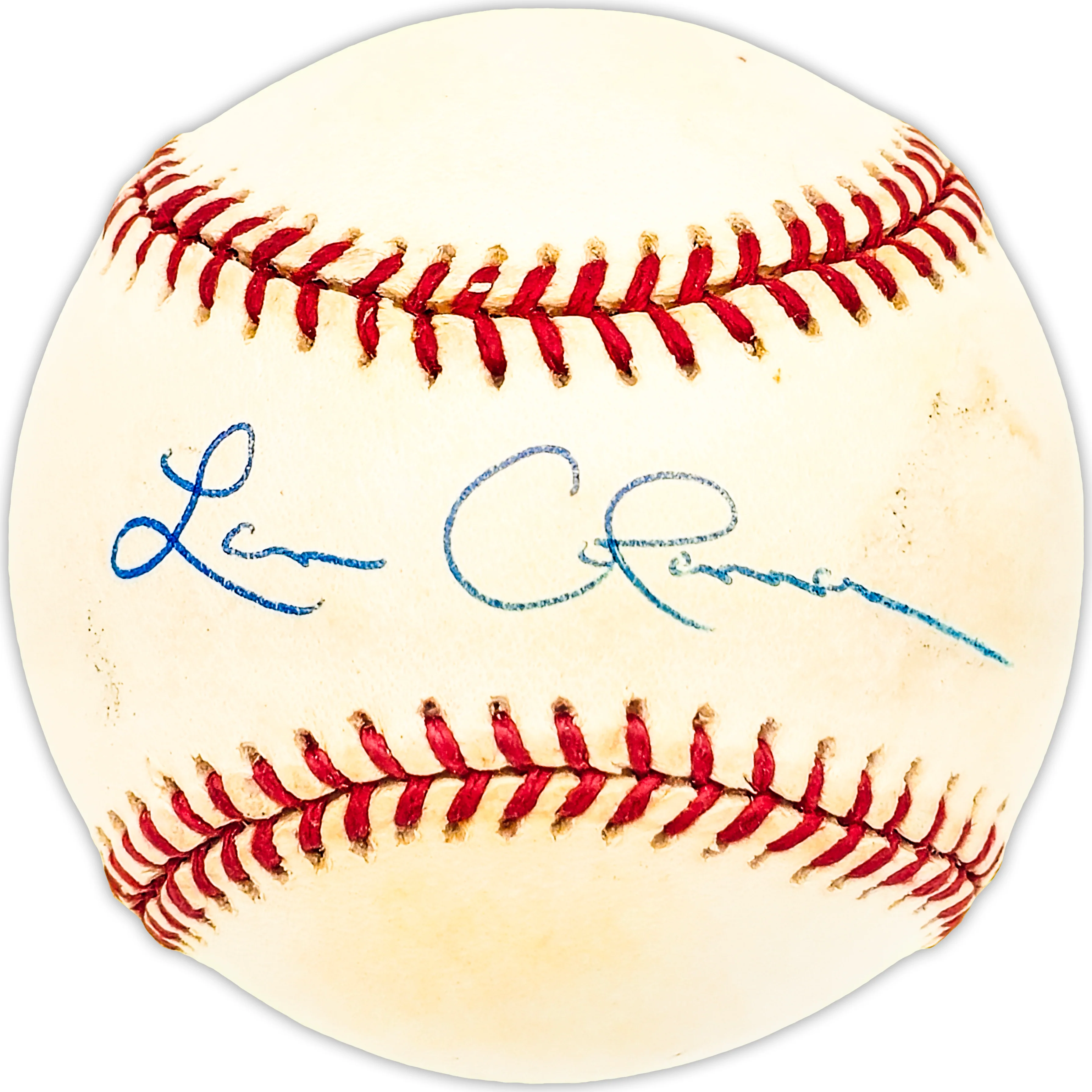 Leonard Coleman Autographed Official NL Baseball NL President Beckett BAS QR #BM25740