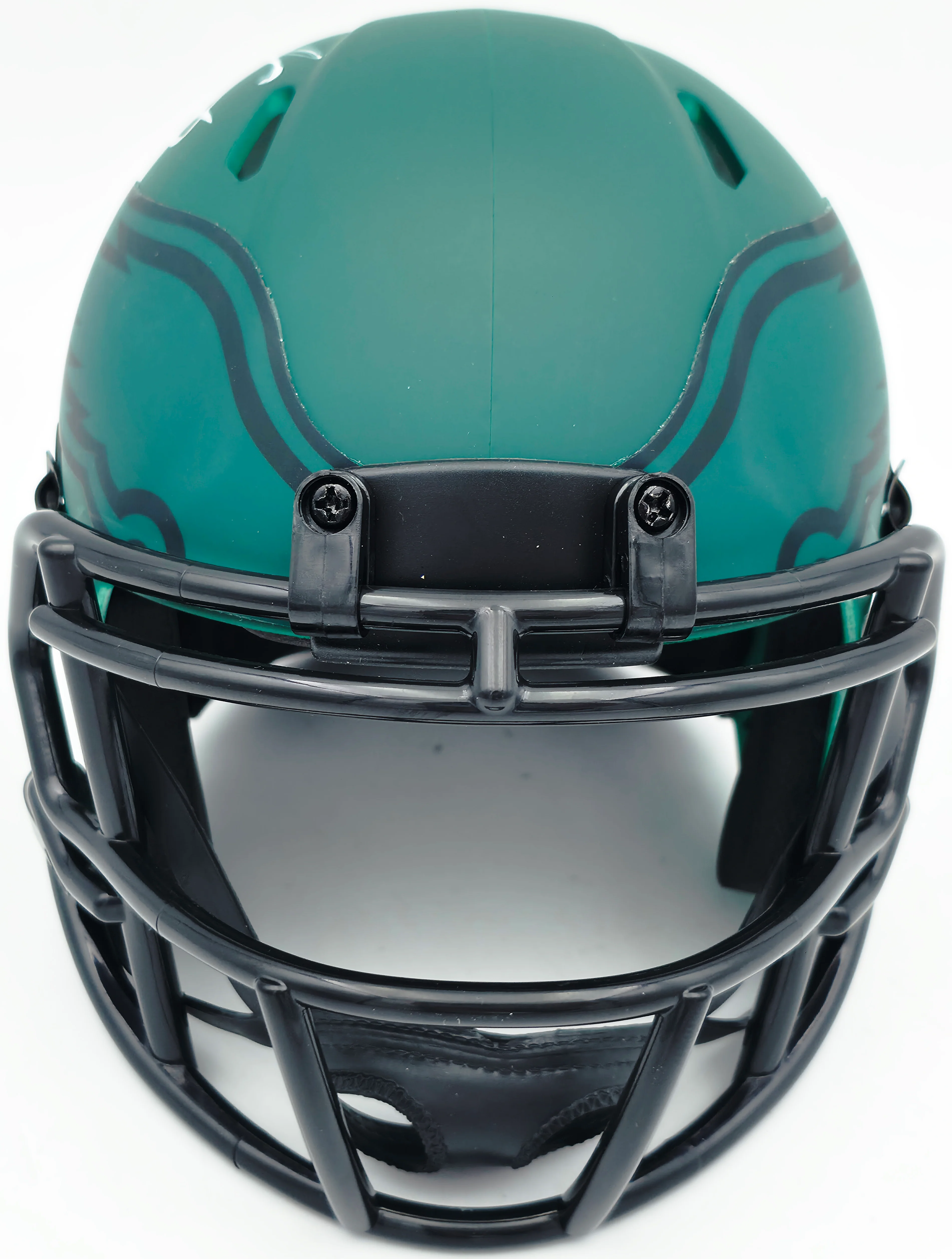 LeSean McCoy Autographed Philadelphia Eagles Rave Green Speed Mini Helmet Beckett BAS Witness Stock #261964 - Image 4