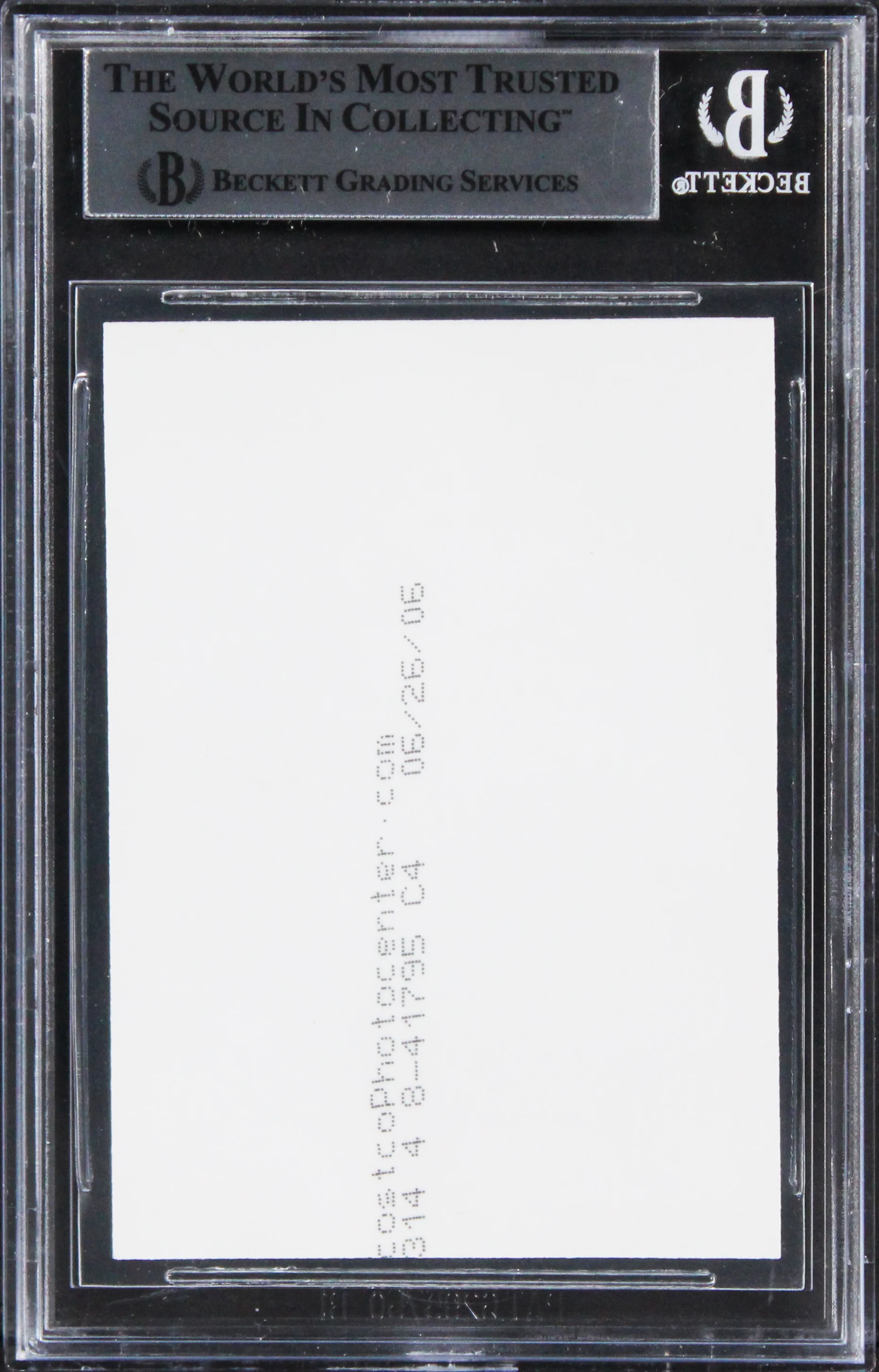 Leslie Schofield Star Wars Authentic Signed Custom Trading Card BAS Slabbed - Image 3