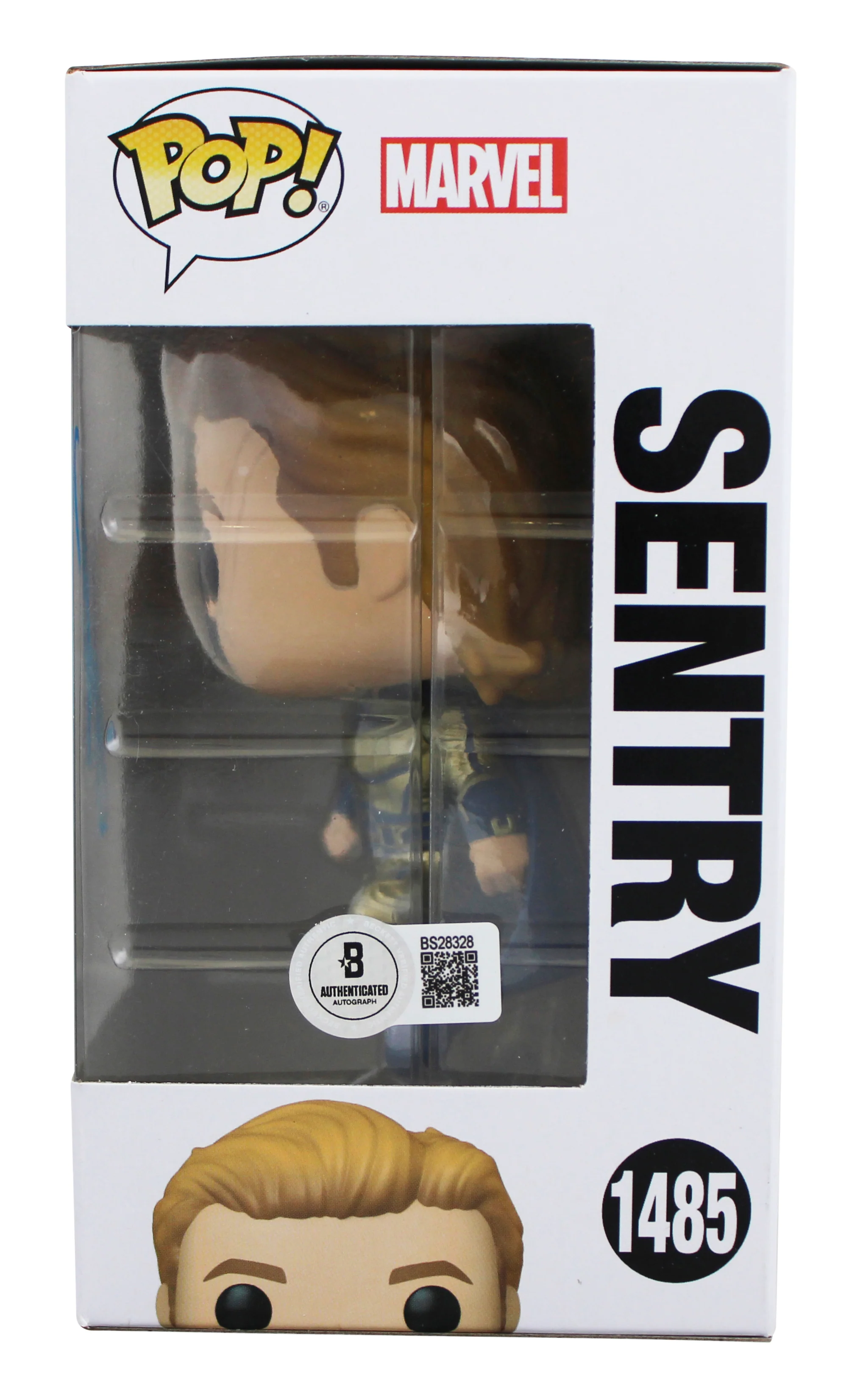 Lewis Pullman Thunderbolts Signed #1485 Funko Pop Vinyl Figure BAS #BS28328 - Image 4