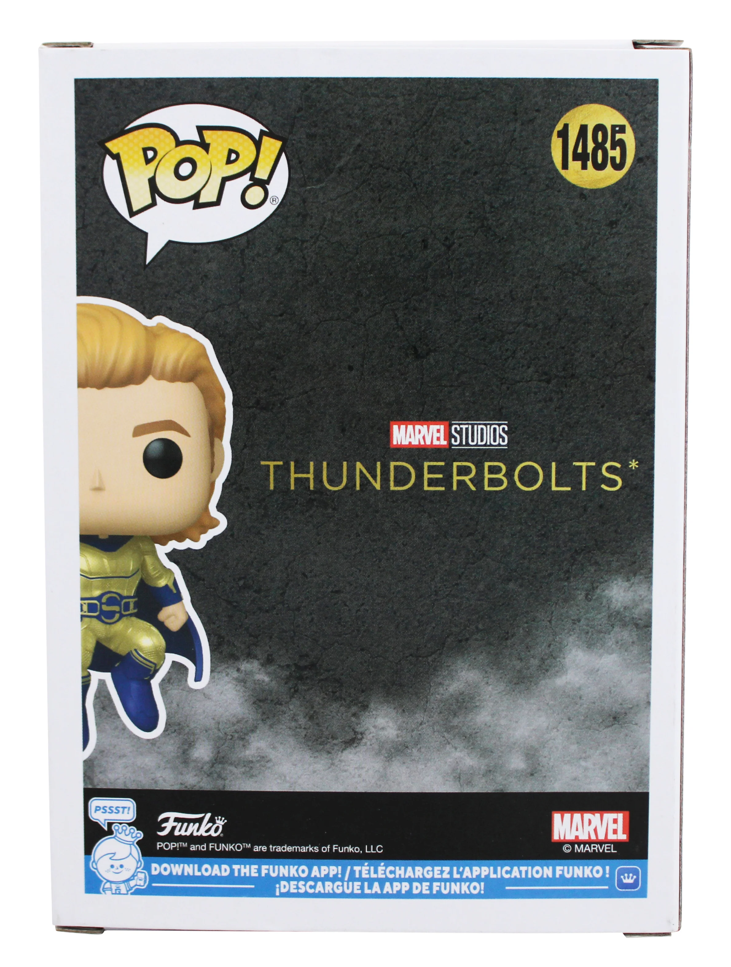Lewis Pullman Thunderbolts Signed #1485 Funko Pop Vinyl Figure BAS #BS28328 - Image 5