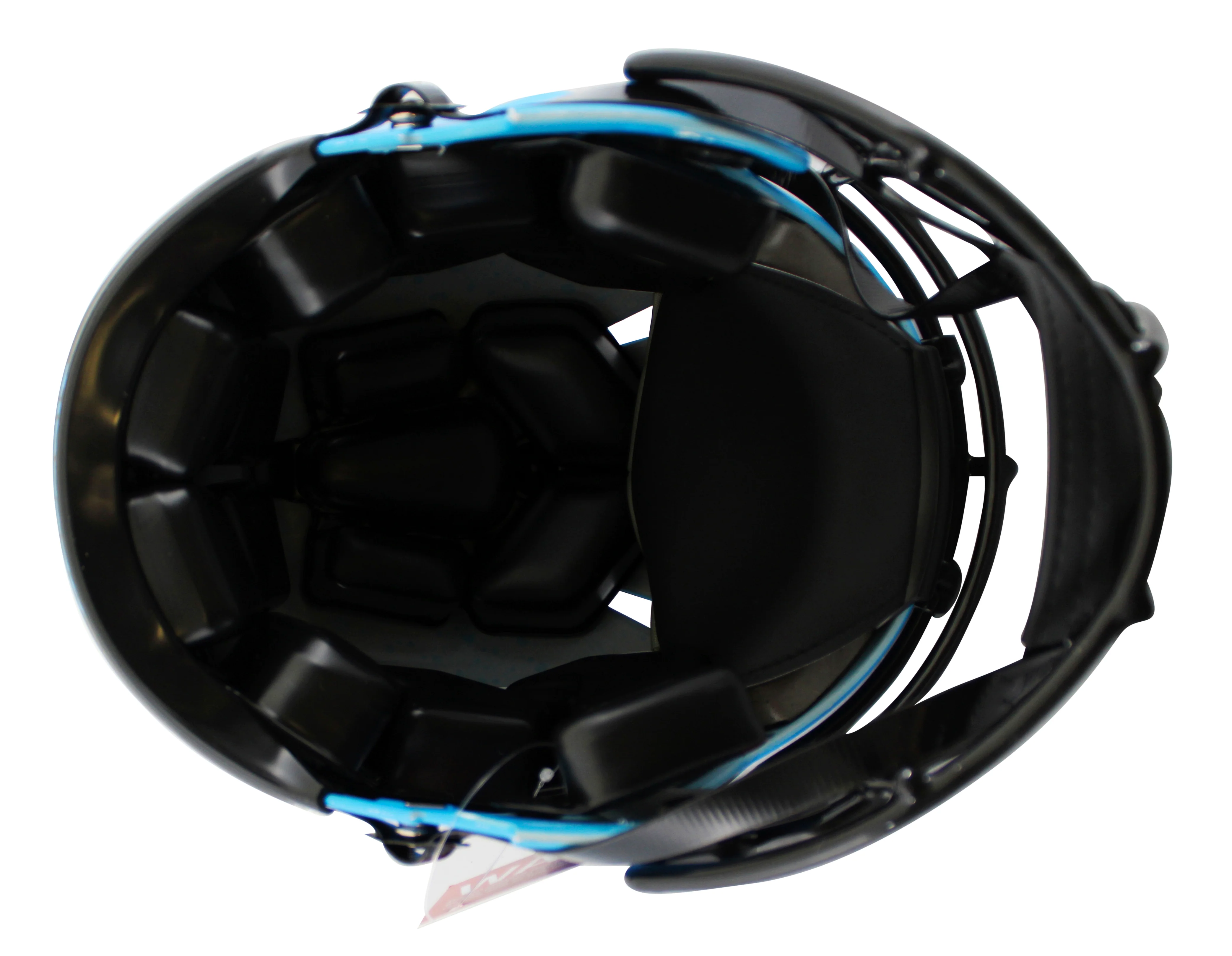 Lions Calvin Johnson Signed Rave Full Size Speed Proline Helmet W/ Case BAS Wit - Image 5