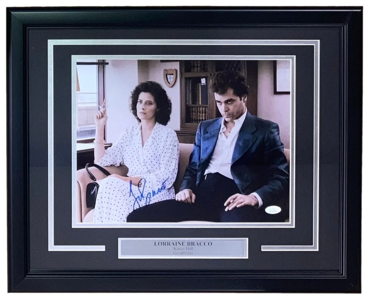 Lorraine Bracco Signed Framed 11x14 Goodfellas Photo JSA ITP