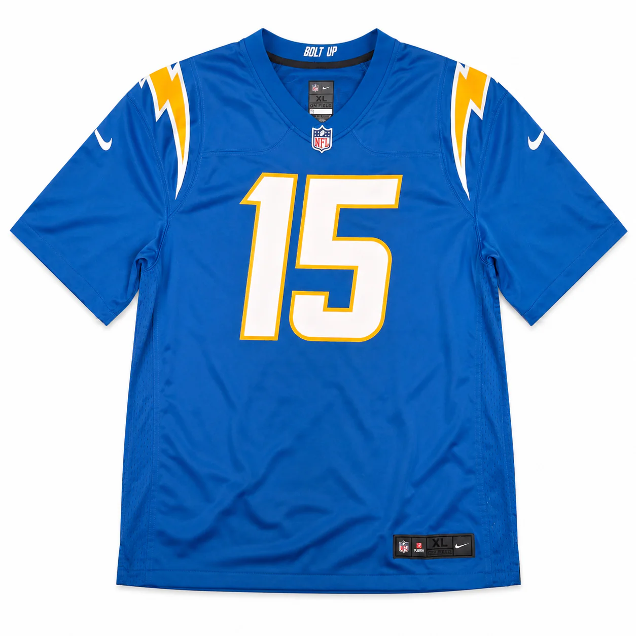 Los Angeles Chargers Ladd McConkey Autographed Powder Blue Nike Dri-Fit Jersey Size XL Beckett BAS QR #WB06431 - Image 3