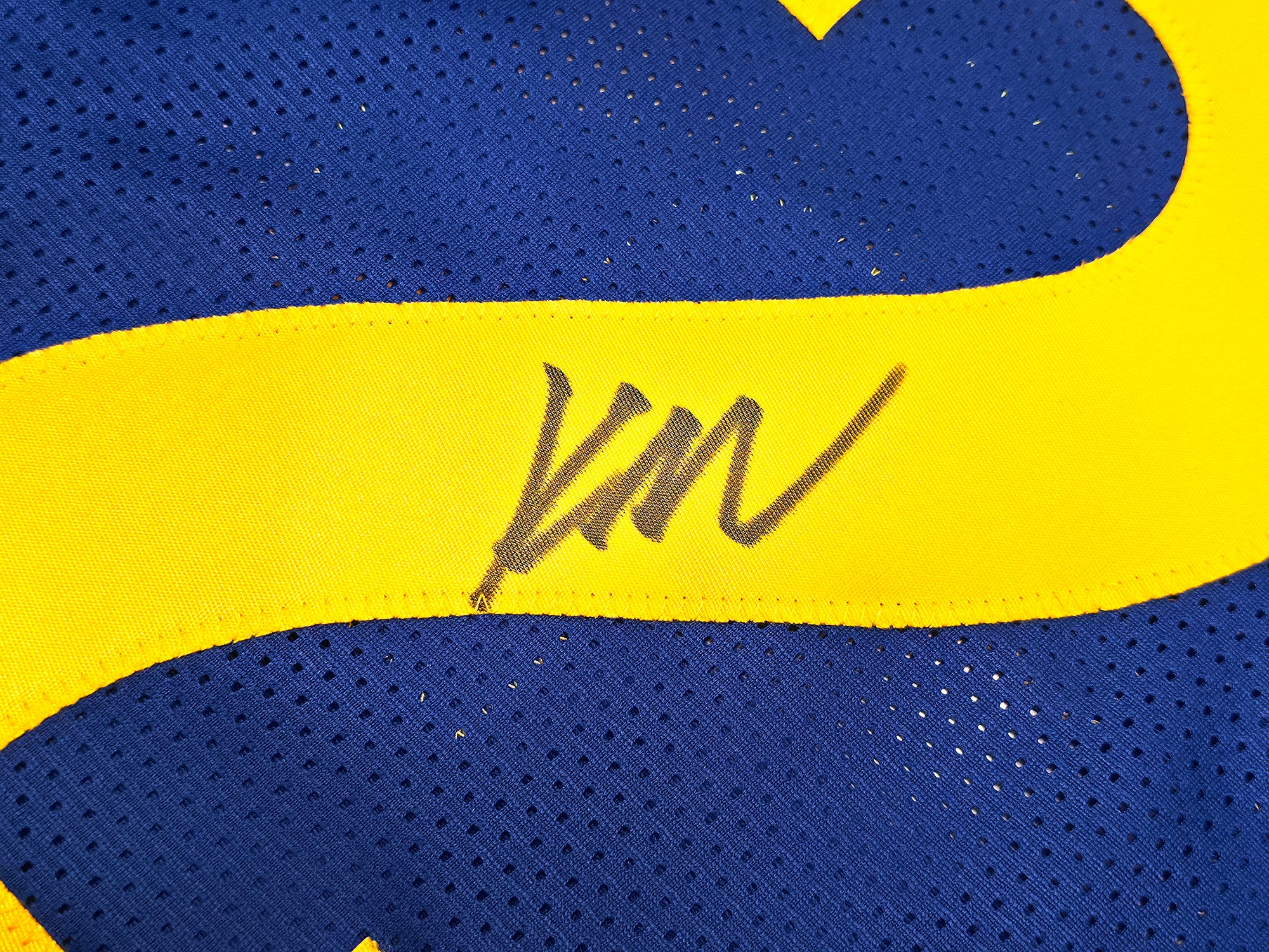 Los Angeles Rams Kyren Williams Autographed Blue Jersey Beckett BAS QR Stock #239038 - Image 4