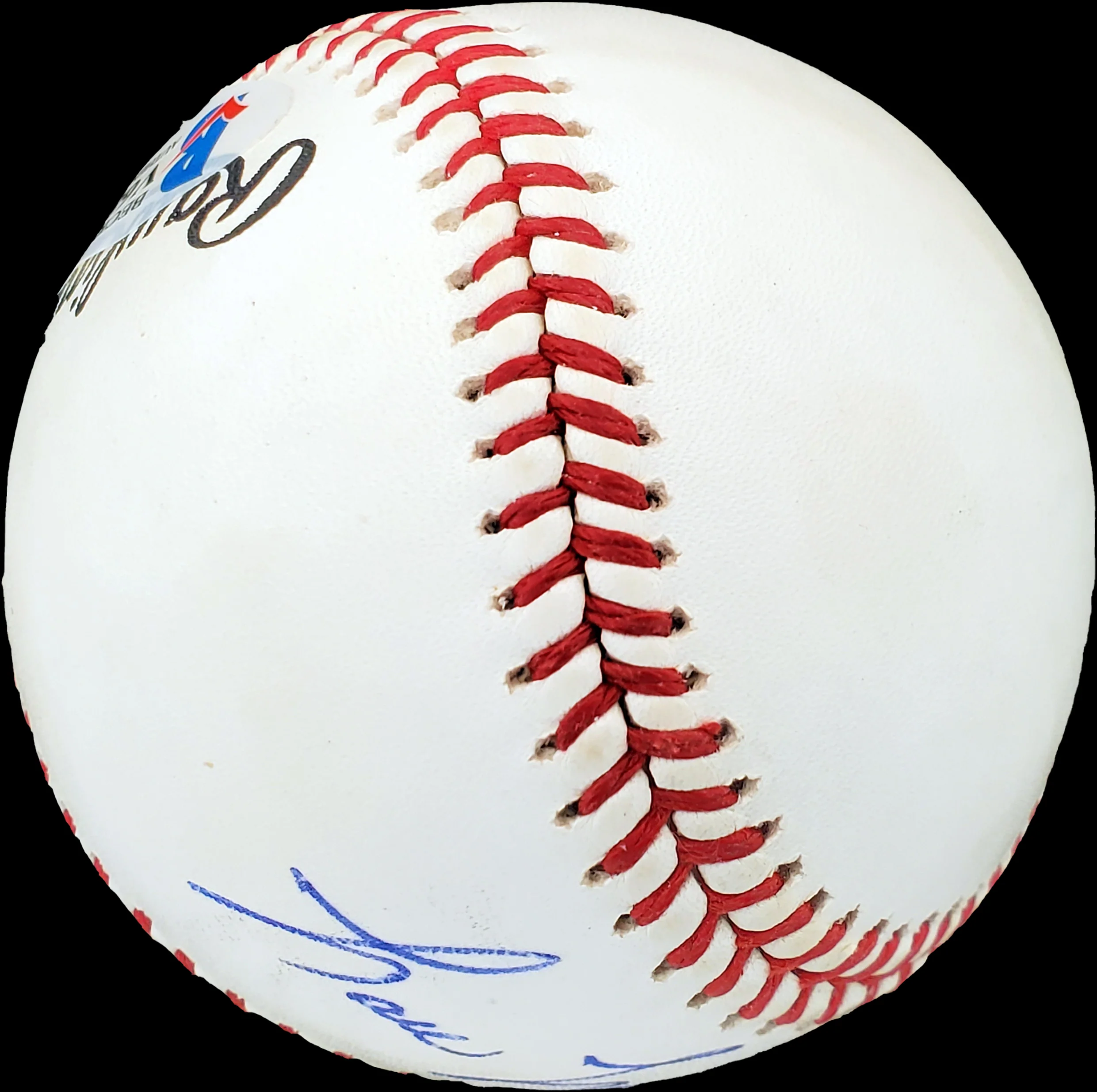 Lou Limmer Autographed Official NL Baseball Philadelphia A's Beckett BAS #V68362 - Image 4