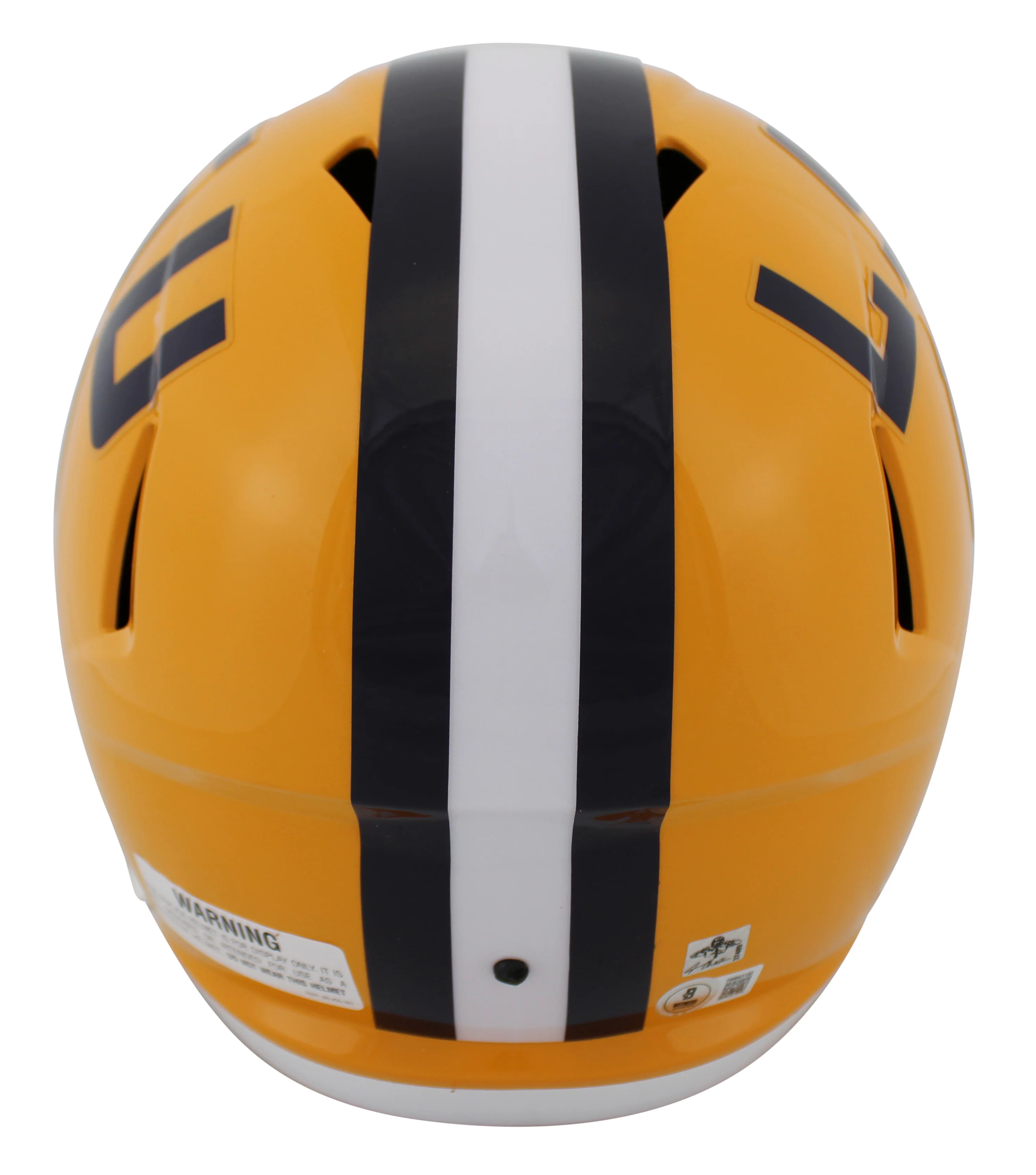 LSU Ja'Marr Chase Signed Full Size Speed Rep Helmet W/ Case BAS Witnessed - Image 4