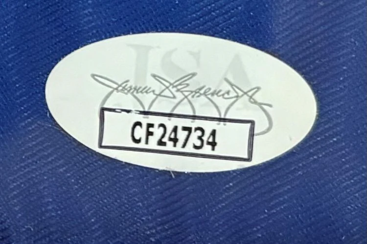 Ludvig Aberg Signed Framed 2025 PGA Championship Golf Flag JSA - Image 2