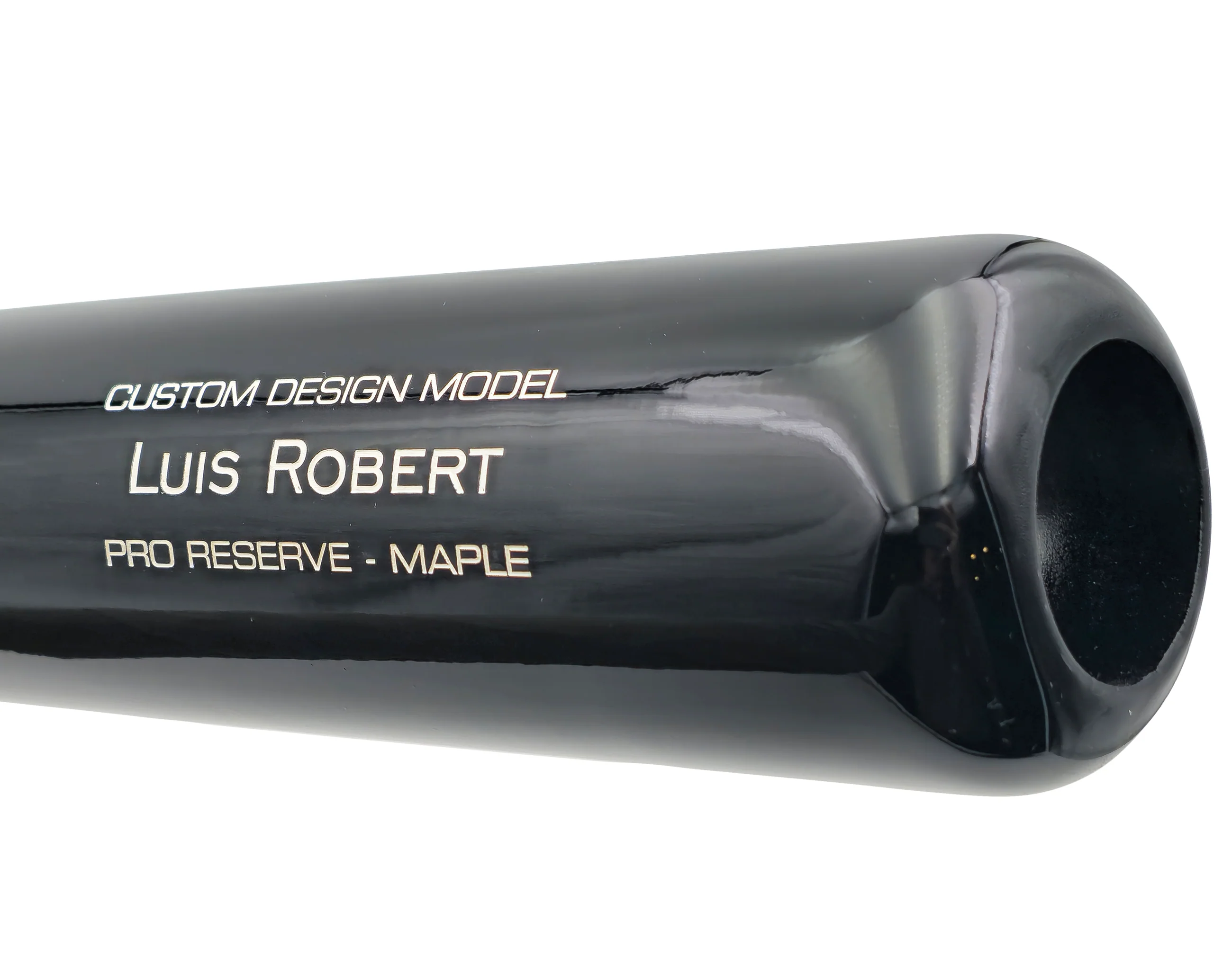 Luis Robert Jr. Autographed Black & Blonde Victus Player Model Baseball Bat Chicago White Sox Beckett BAS Witness Stock #227297 - Image 5
