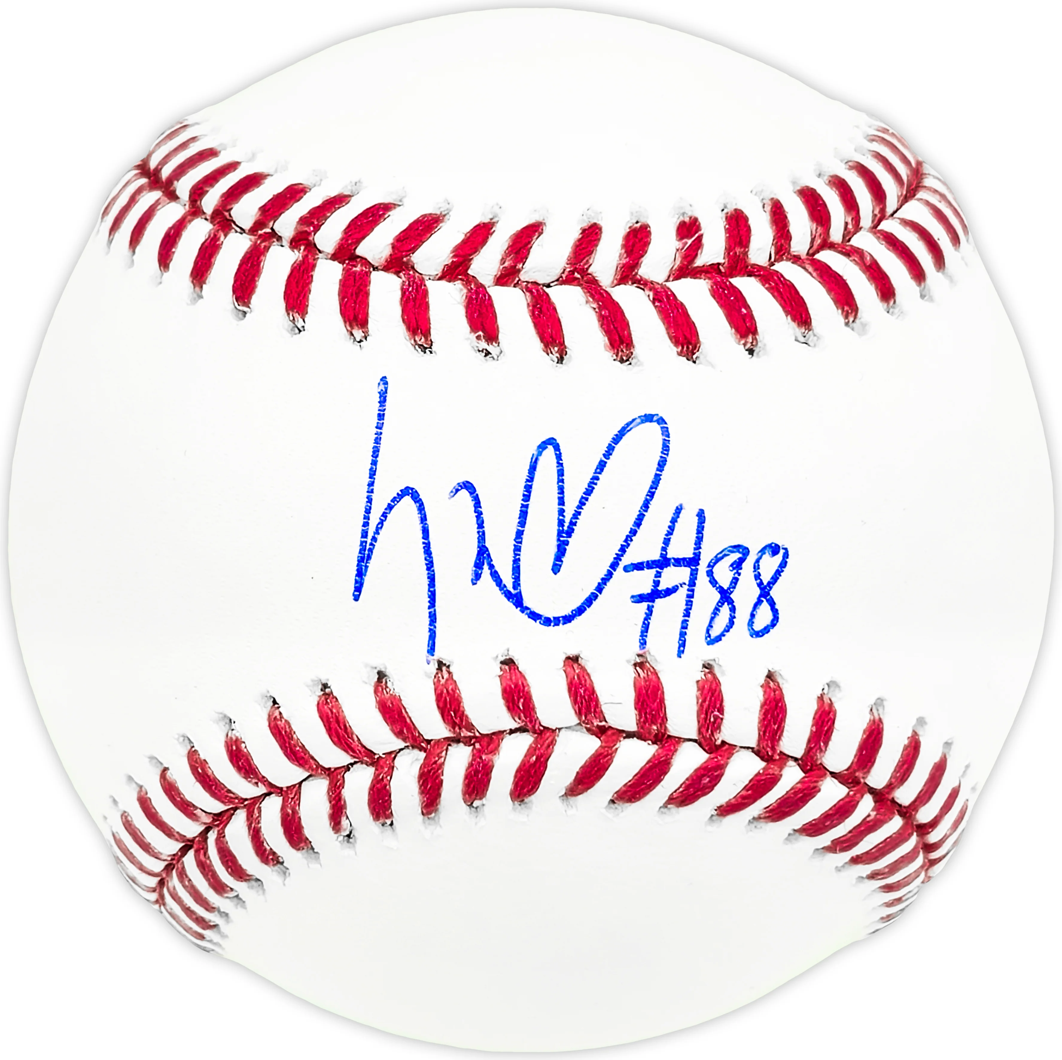 Luis Robert Jr. Autographed Official MLB Baseball Chicago White Sox Beckett BAS Witness Stock #227328
