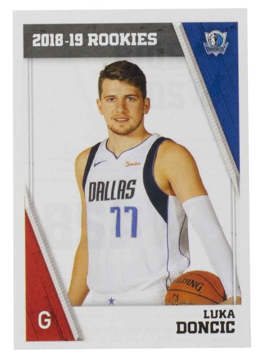 Luka Doncic 2018-19 Panini #428 Dallas Mavericks Rookie Sticker Basketball Card - Image 4
