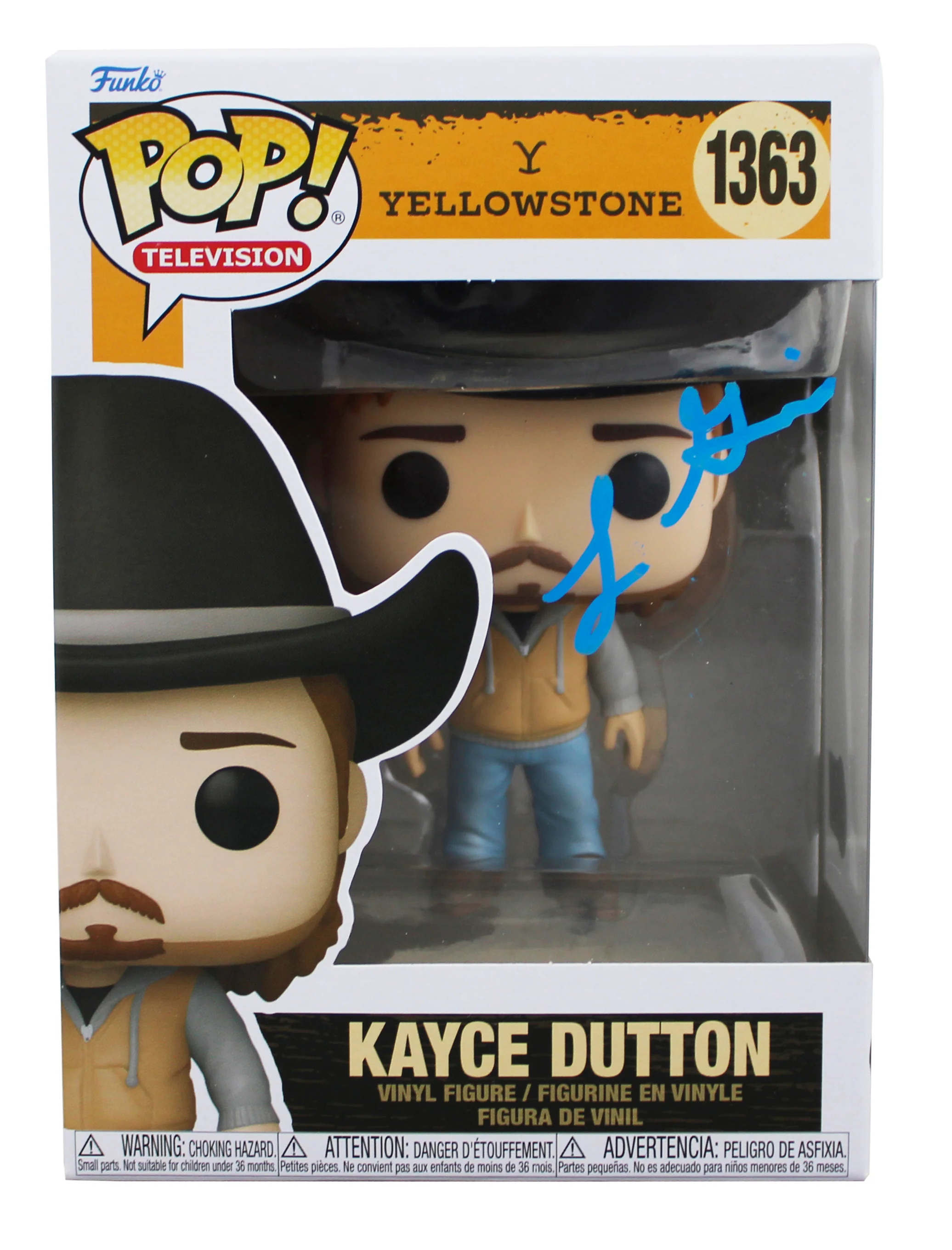 Luke Grimes Yellowstone Signed Kayce Dutton #1363 Funko Pop Figure BAS #BS28616 - Image 2