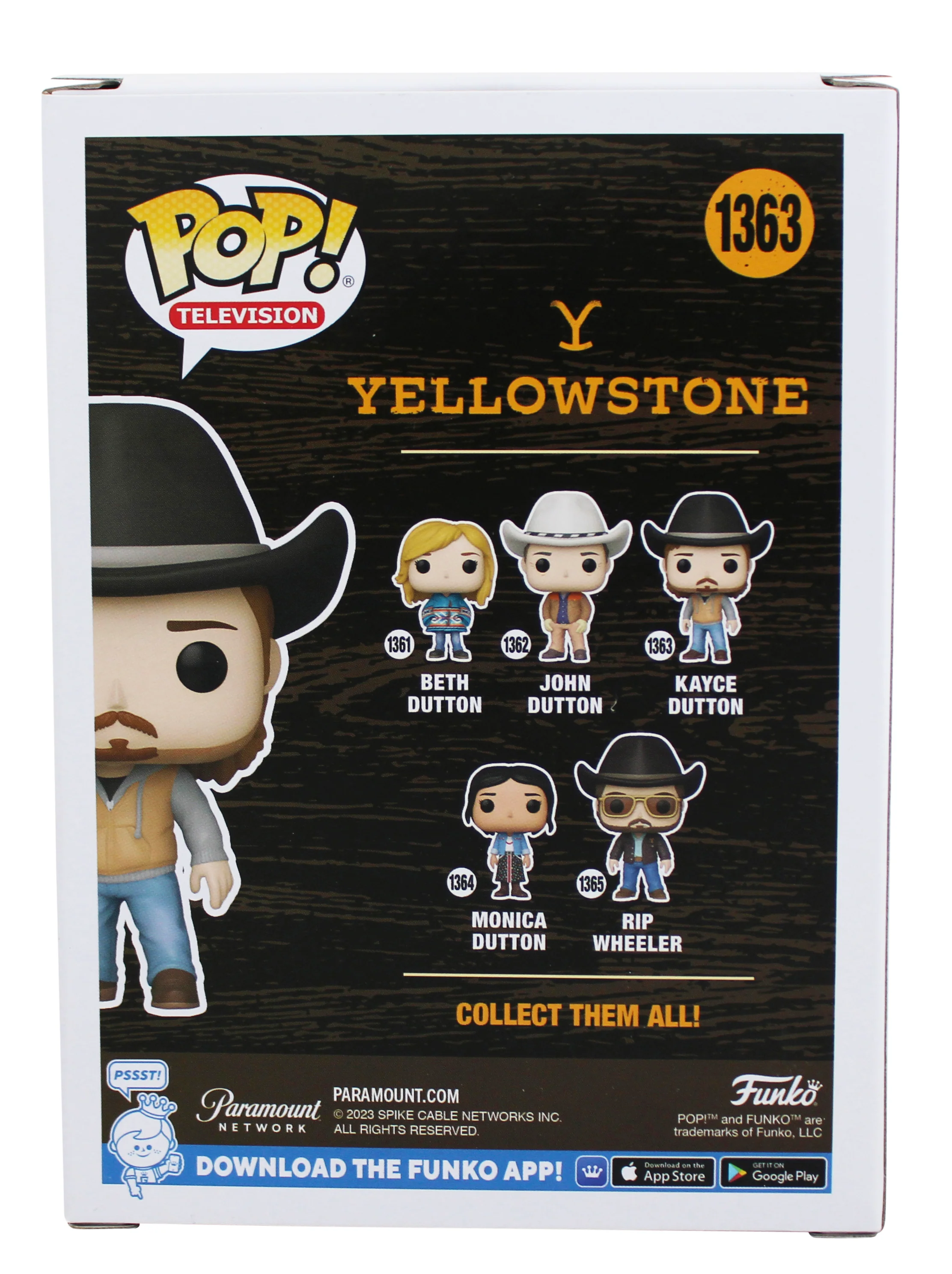 Luke Grimes Yellowstone Signed Kayce Dutton #1363 Funko Pop Figure JSA #CA36609 - Image 5