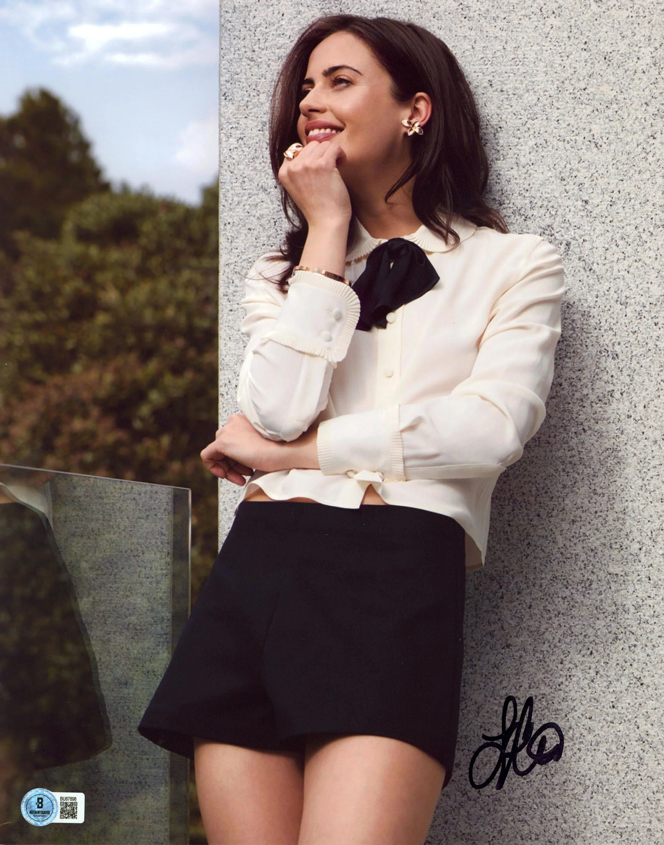 Lydia Peckham Nuremberg Authentic Signed 11x14 Vertical Photo BAS #BU87898 - Image 2