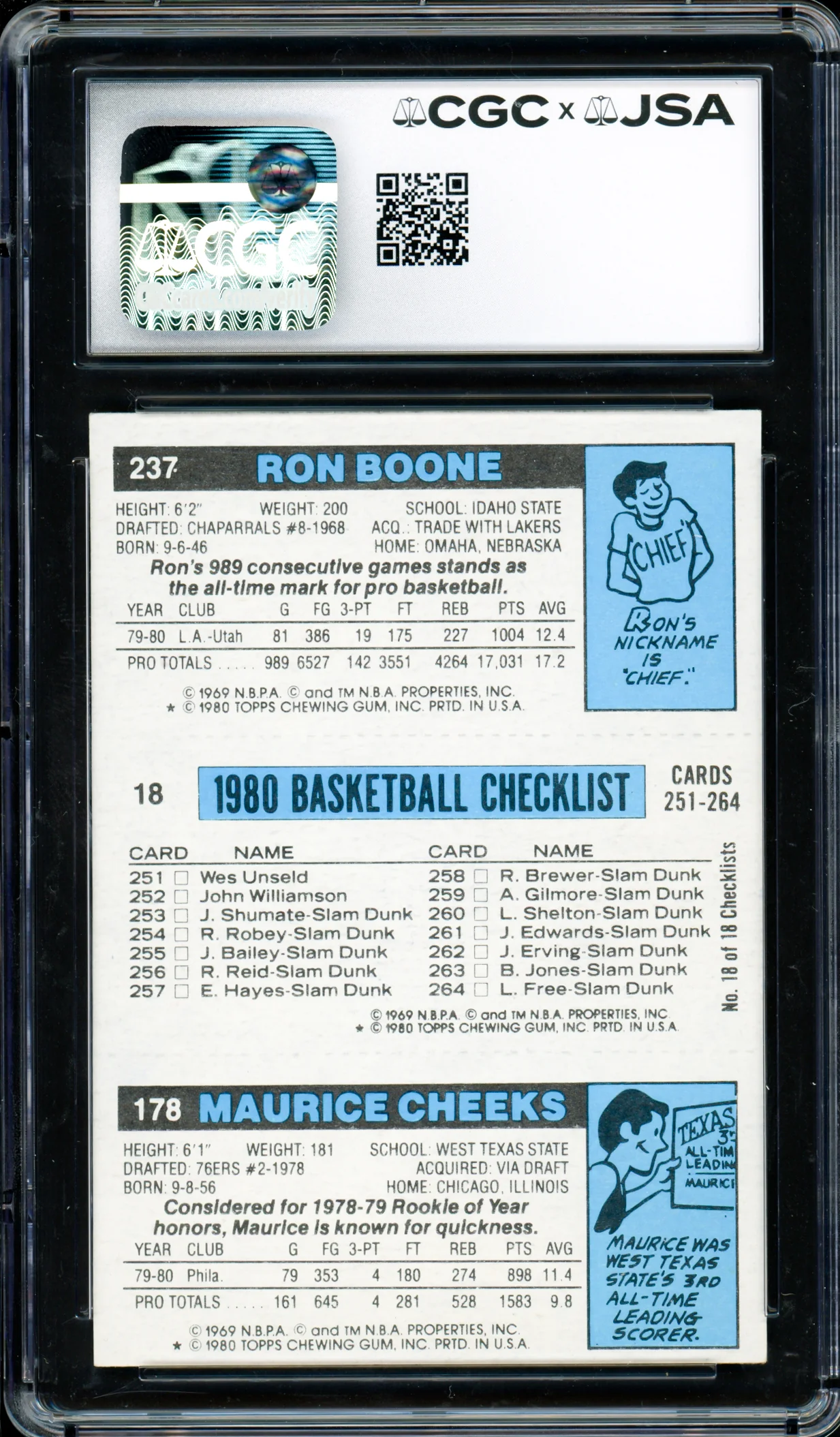 Magic Johnson Autographed 1980-81 Topps Rookie Card Los Angeles Lakers Auto Grade Gem Mint 10 CGC x JSA #6131791002 - Image 2