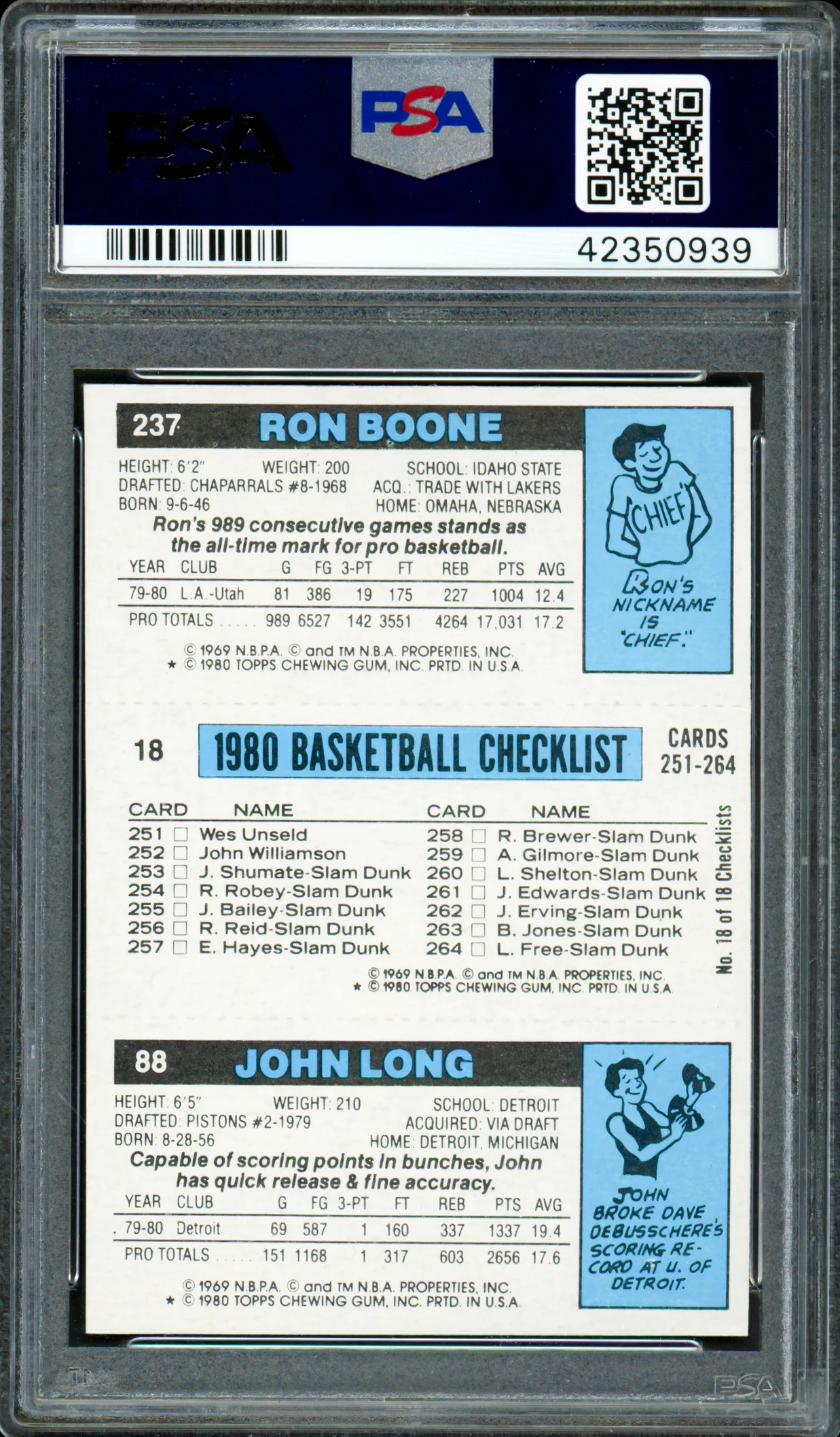 Magic Johnson Autographed 1980 Topps Card Los Angeles Lakers Auto Grade Gem Mint 10 PSA/DNA #42350939 - Image 2