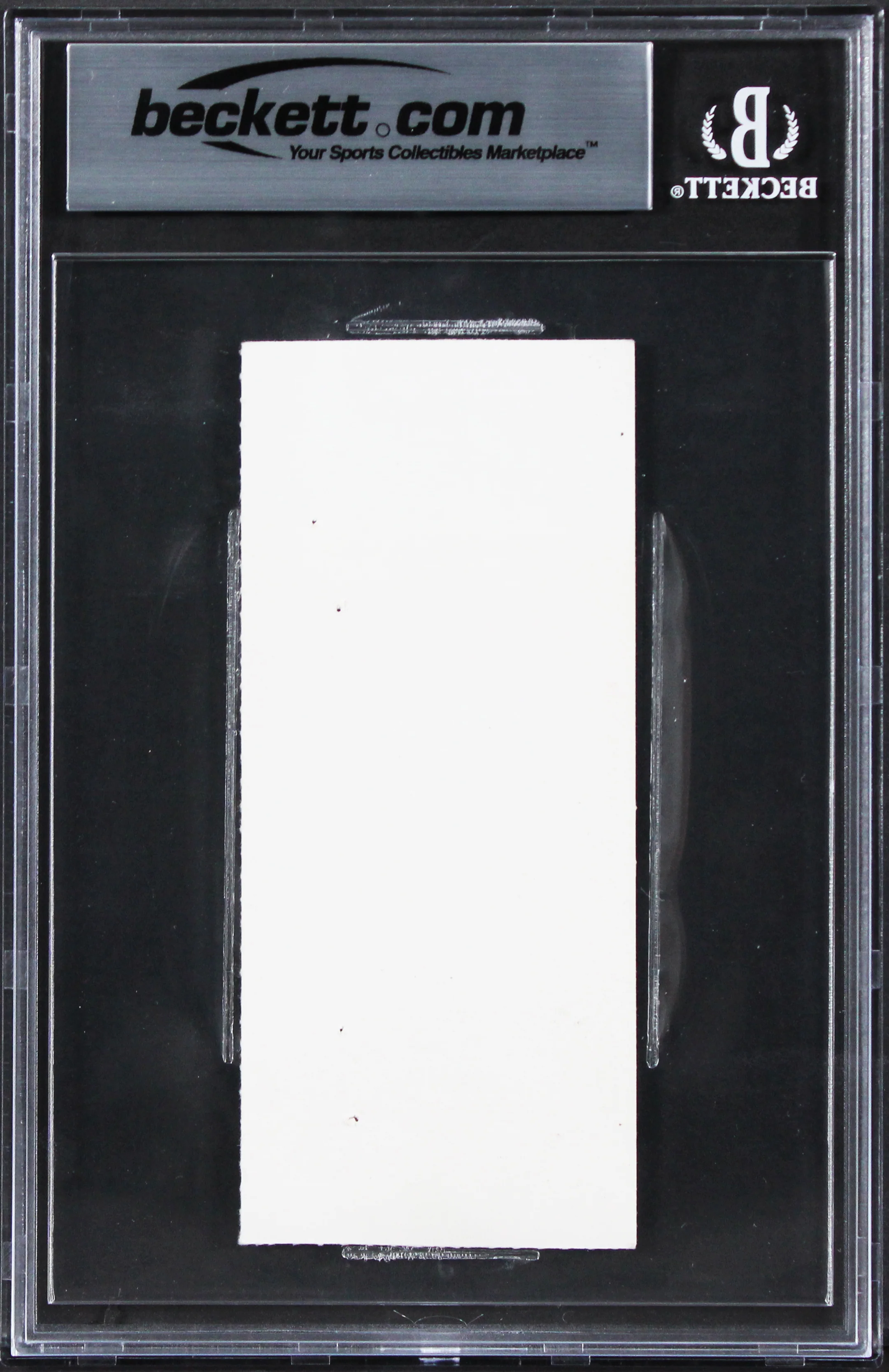 Magic Johnson & Larry Bird Signed 1979 NCAA Finals Ticket Stub Auto 10! BAS Slab - Image 3