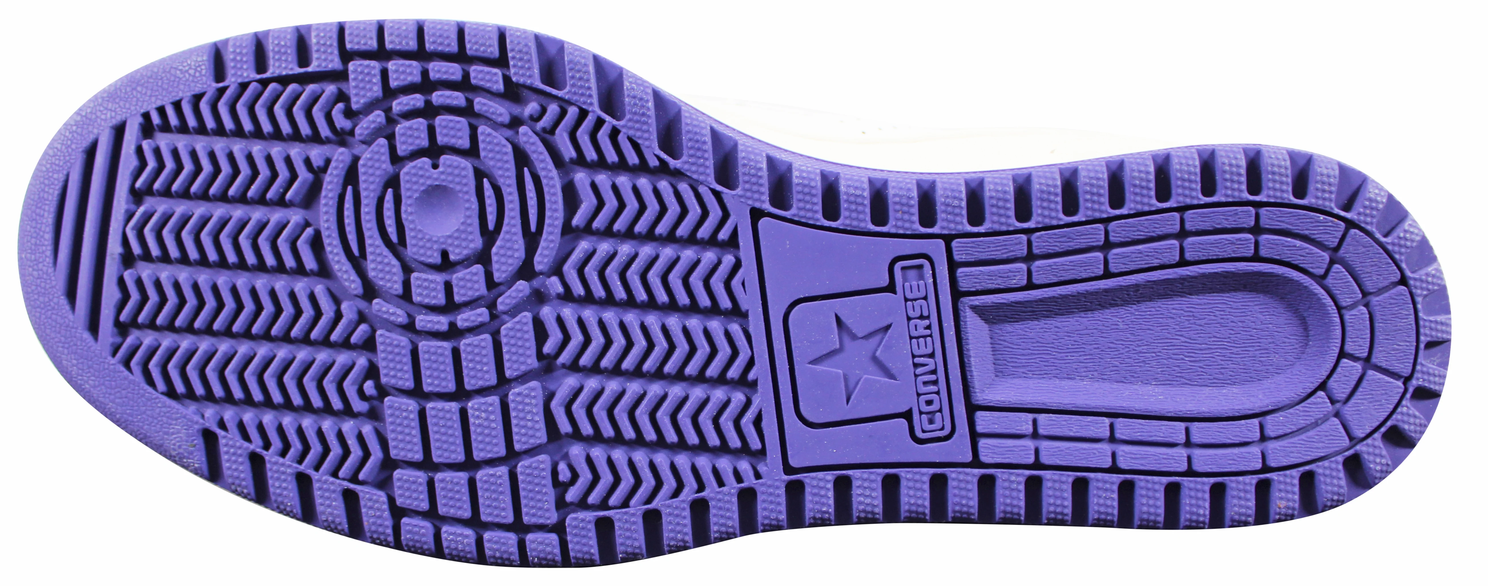 Magic Johnson Signed Right Purple & White Converse Weapon Shoe W/ Case BAS Wit 2 - Image 9