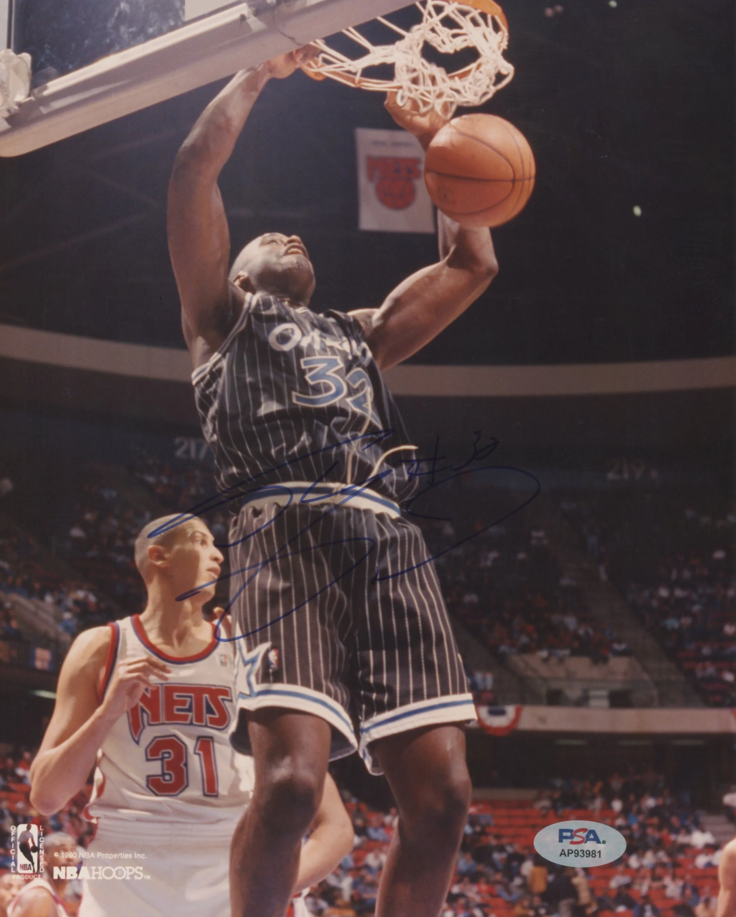 Magic Shaquille O'Neal Authentic Signed 8x10 Photo PSA/DNA #AP93981 - Image 2
