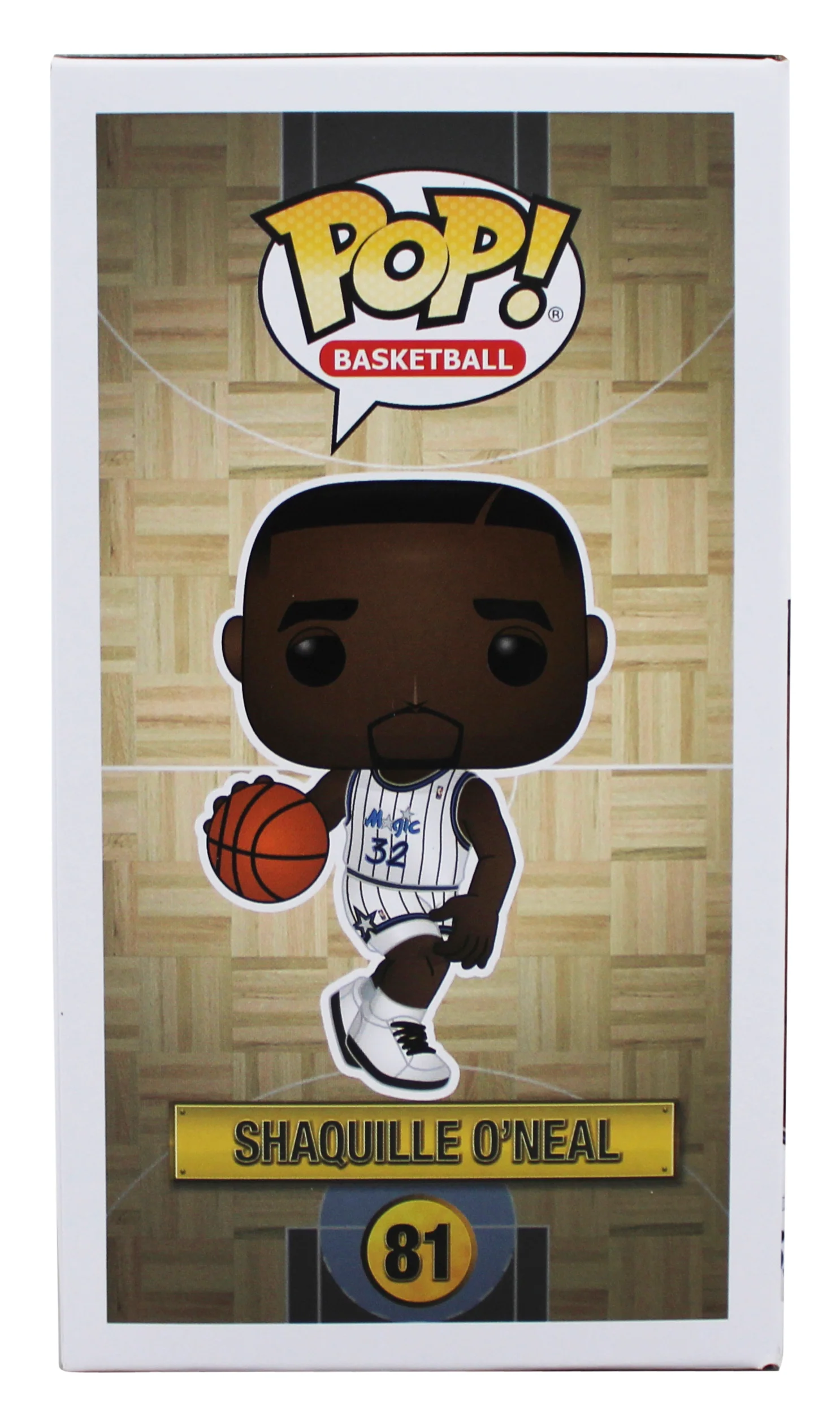 Magic Shaquille O'Neal Authentic Signed HWC #81 Funko Pop Vinyl Figure BAS Wit - Image 6