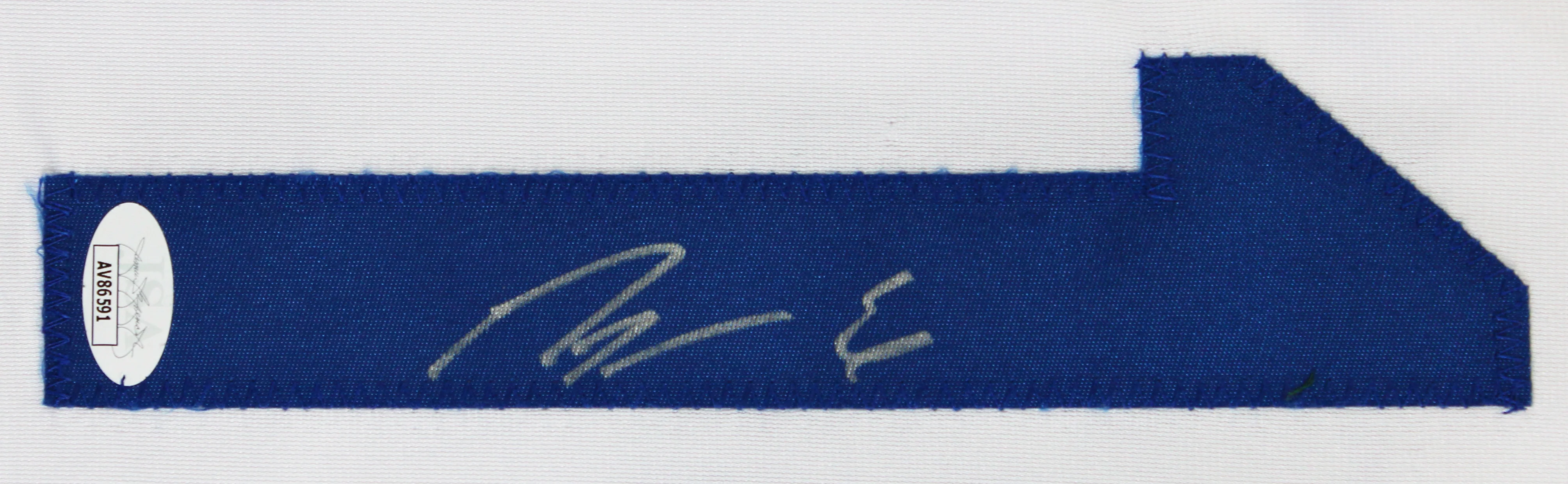 Maikel Garcia Authentic Signed White Pro Style Jersey Autographed JSA - Image 3