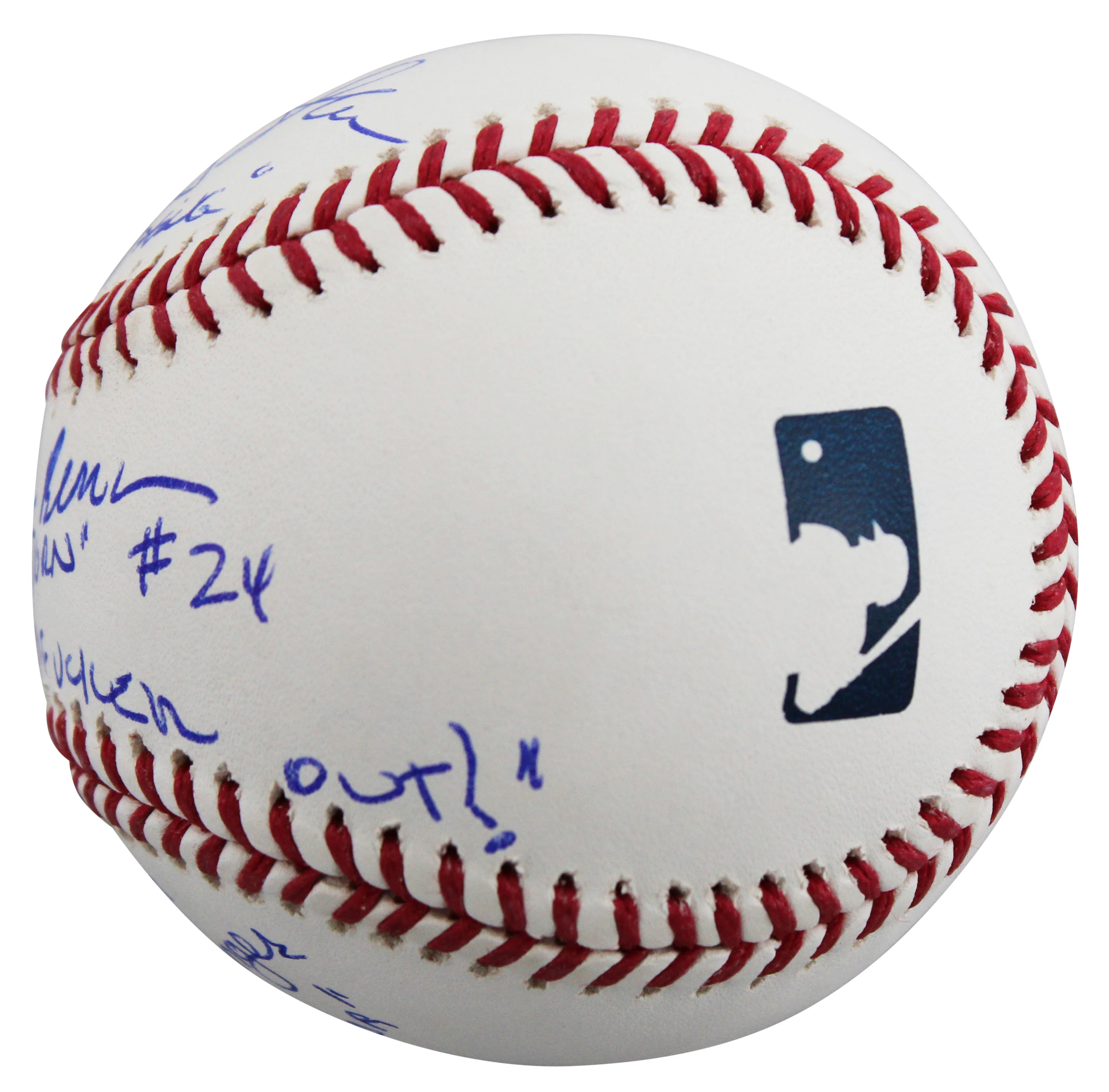 Major League (3) Sheen, Berenger & Bernsen Signed Oml Baseball W/ Case BAS Wit 1 - Image 8
