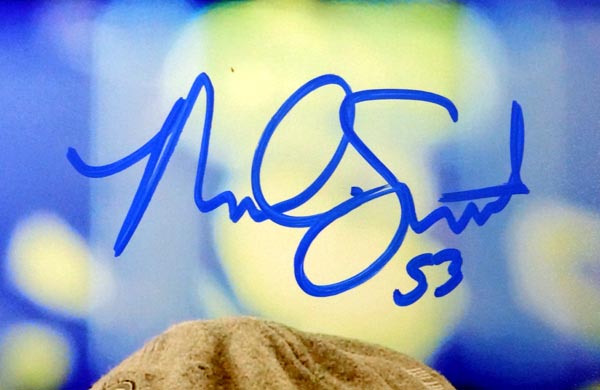 Malcolm Smith Autographed 16x20 Photo Seattle Seahawks Super Bowl MCS Holo Stock #72385 - Image 2