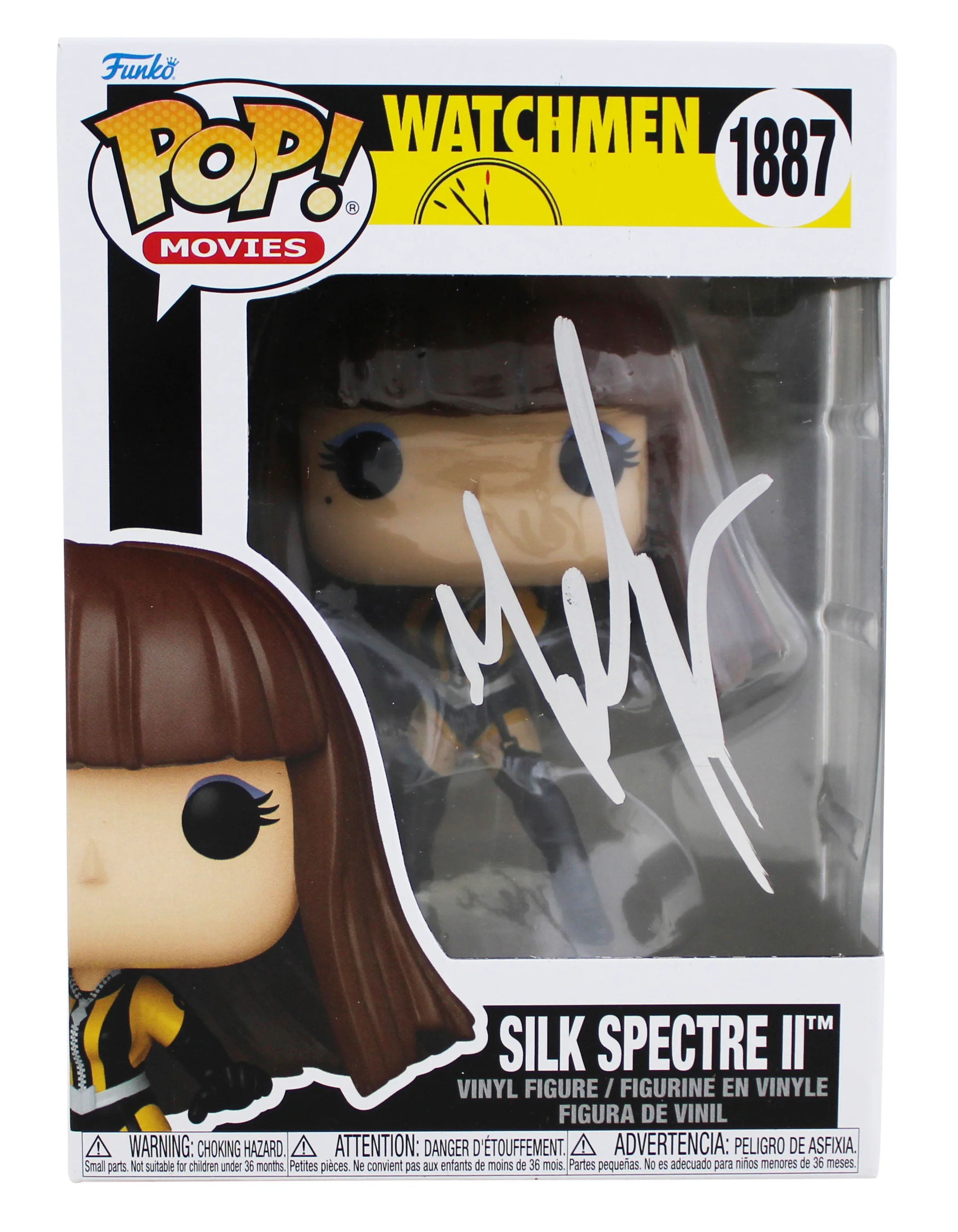 Malin Akerman Watchmen Signed Silk Spectre #1887 Funko Pop Figure BAS #BS73423 - Image 2