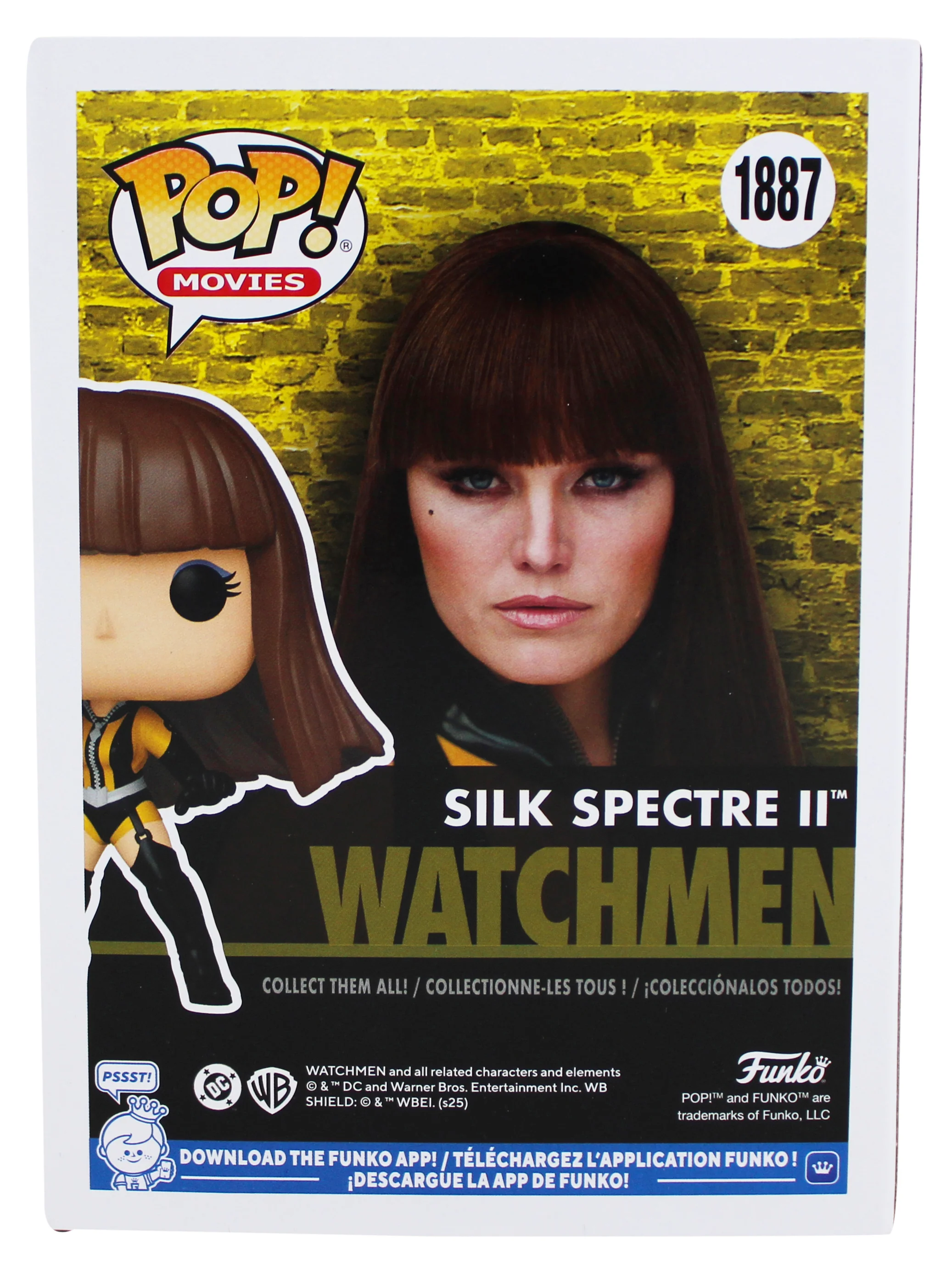 Malin Akerman Watchmen Signed Silk Spectre #1887 Funko Pop Figure BAS #BS73423 - Image 5