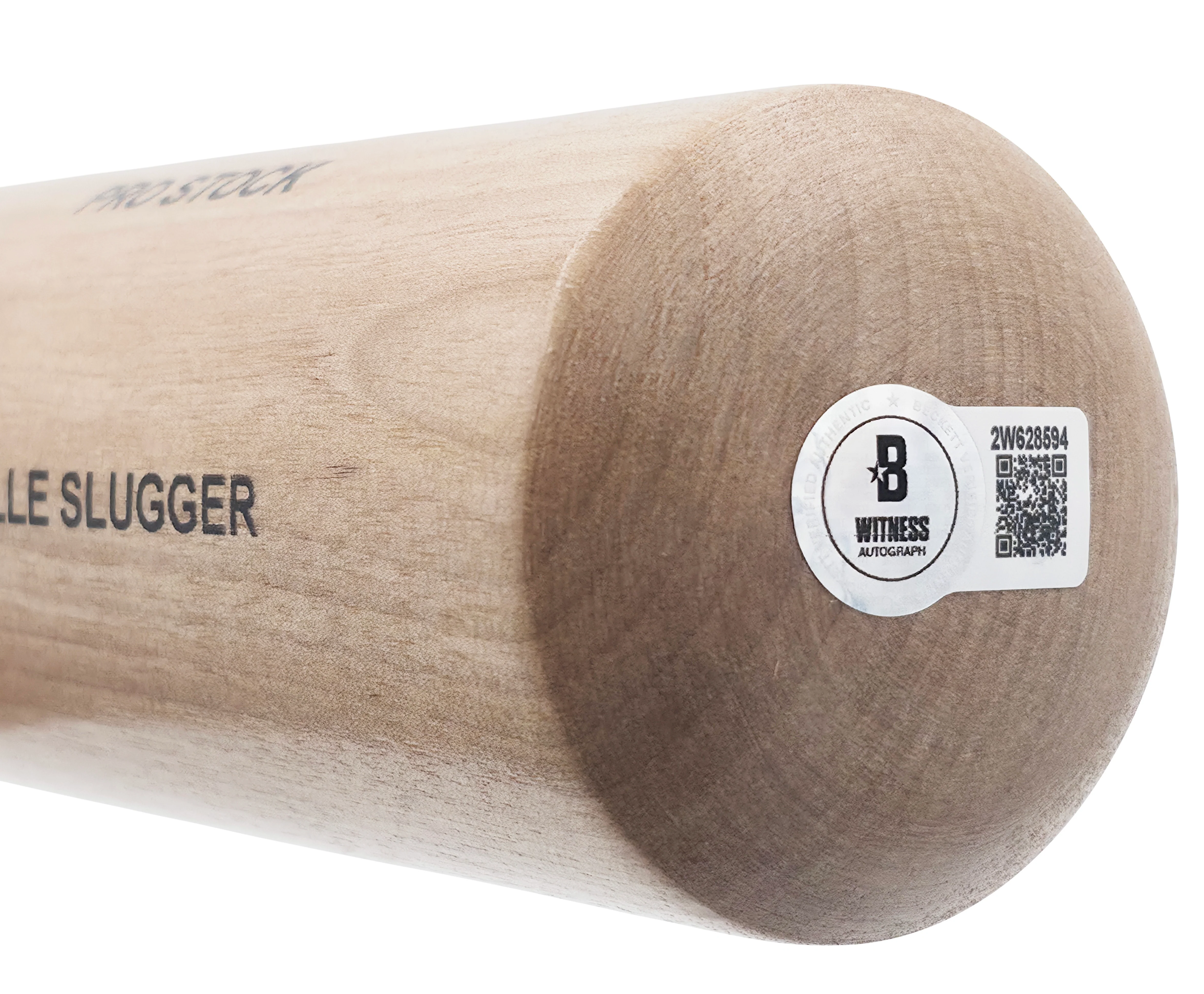 Manny Ramirez Autographed Blonde Louisville Slugger Pro Stock Baseball Bat Boston Red Sox Beckett BAS Witness Stock #241442 - Image 4