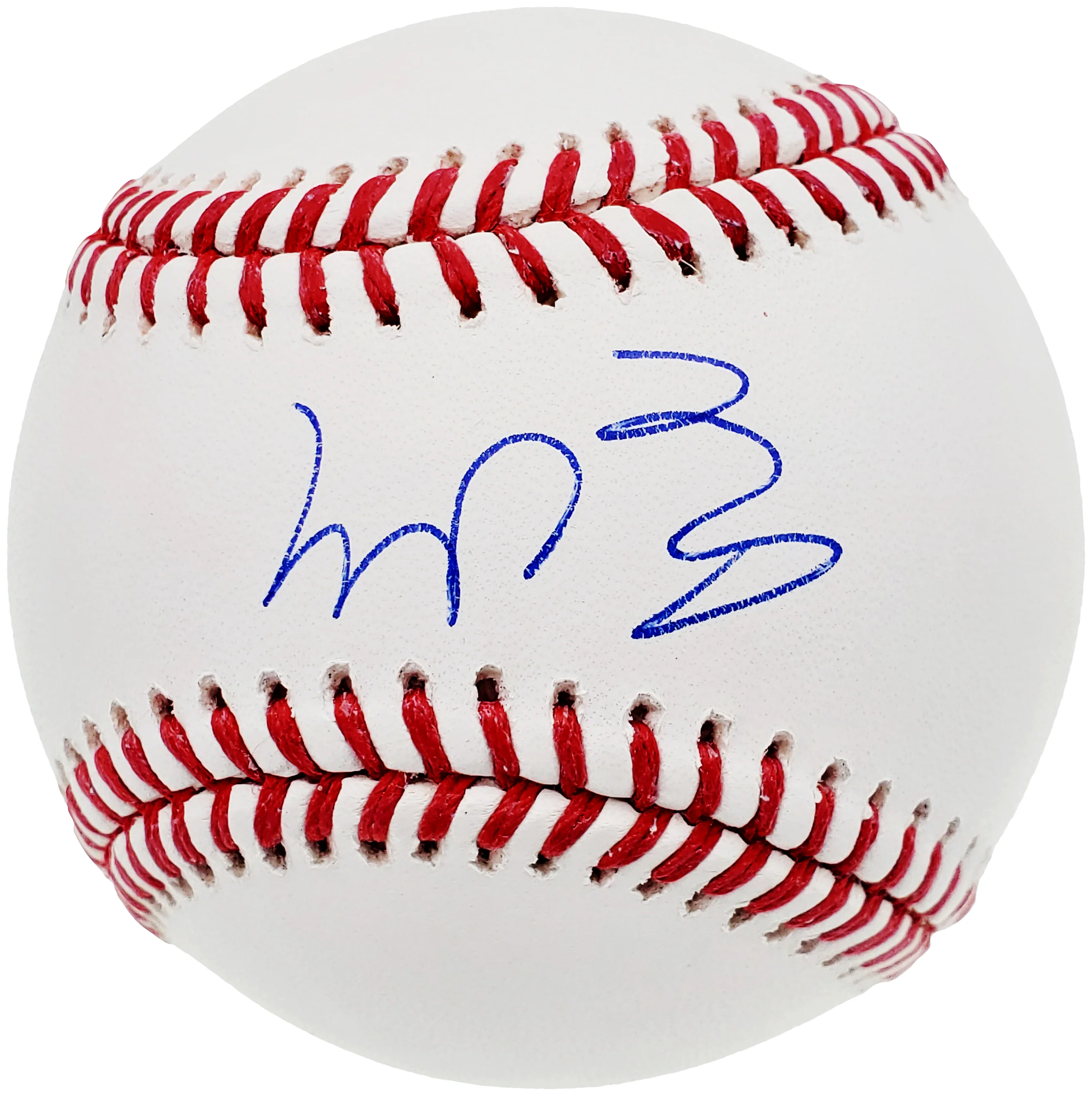 Manny Ramirez Autographed Official MLB Baseball Boston Red Sox Beckett BAS QR Stock #200881 - Image 2