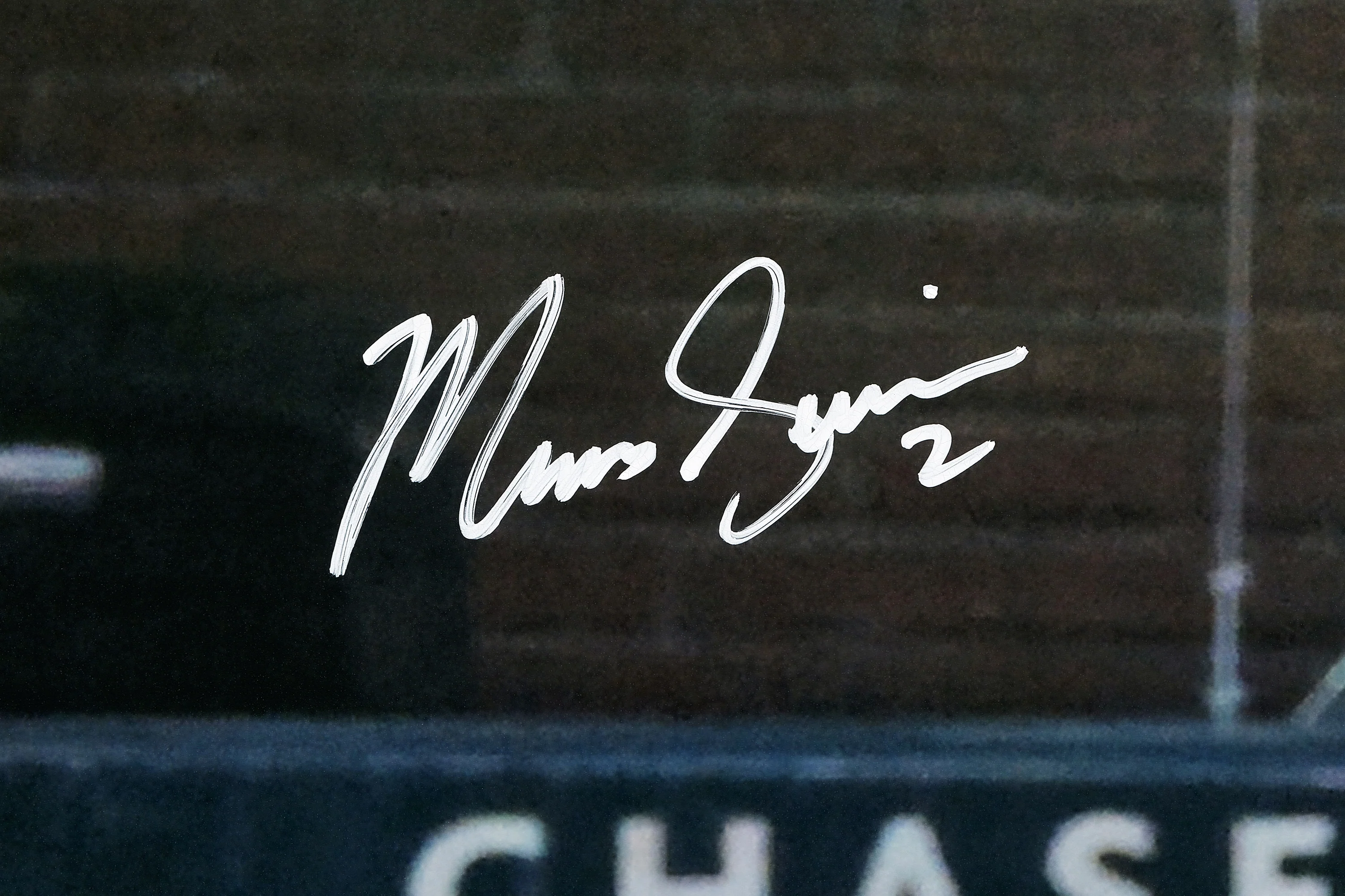 Marcus Semien Autographed 16x20 Photo Texas Rangers Beckett BAS Witness Stock #224196 - Image 2