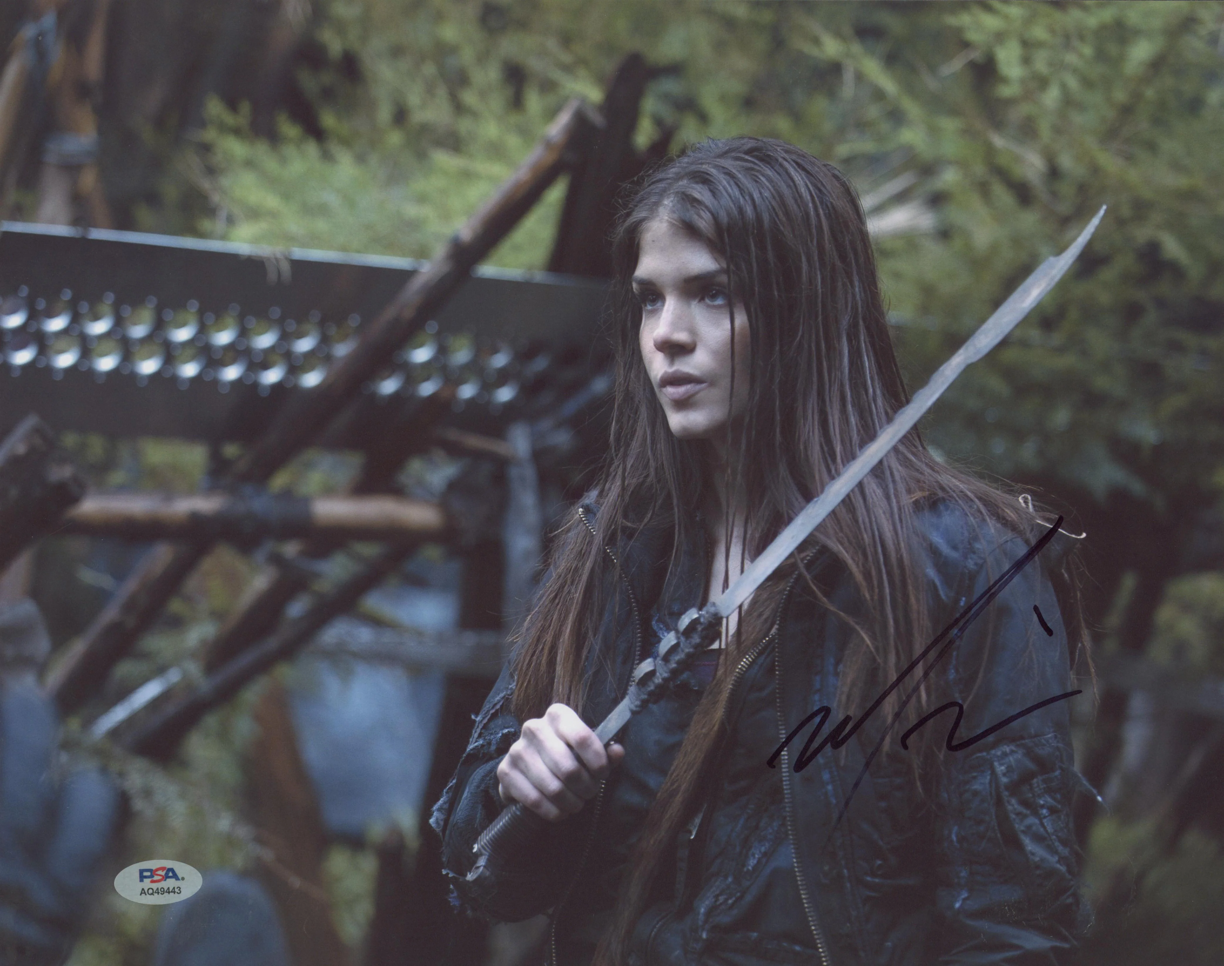 Marie Avgeropolous The 100 Authentic Signed 11x14 Photo PSA/DNA #AQ49443 - Image 2